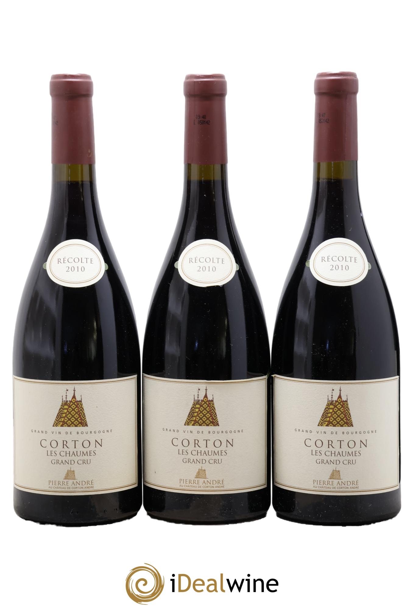 Corton Grand Cru 2010 - Lote de 3 botellas - 0