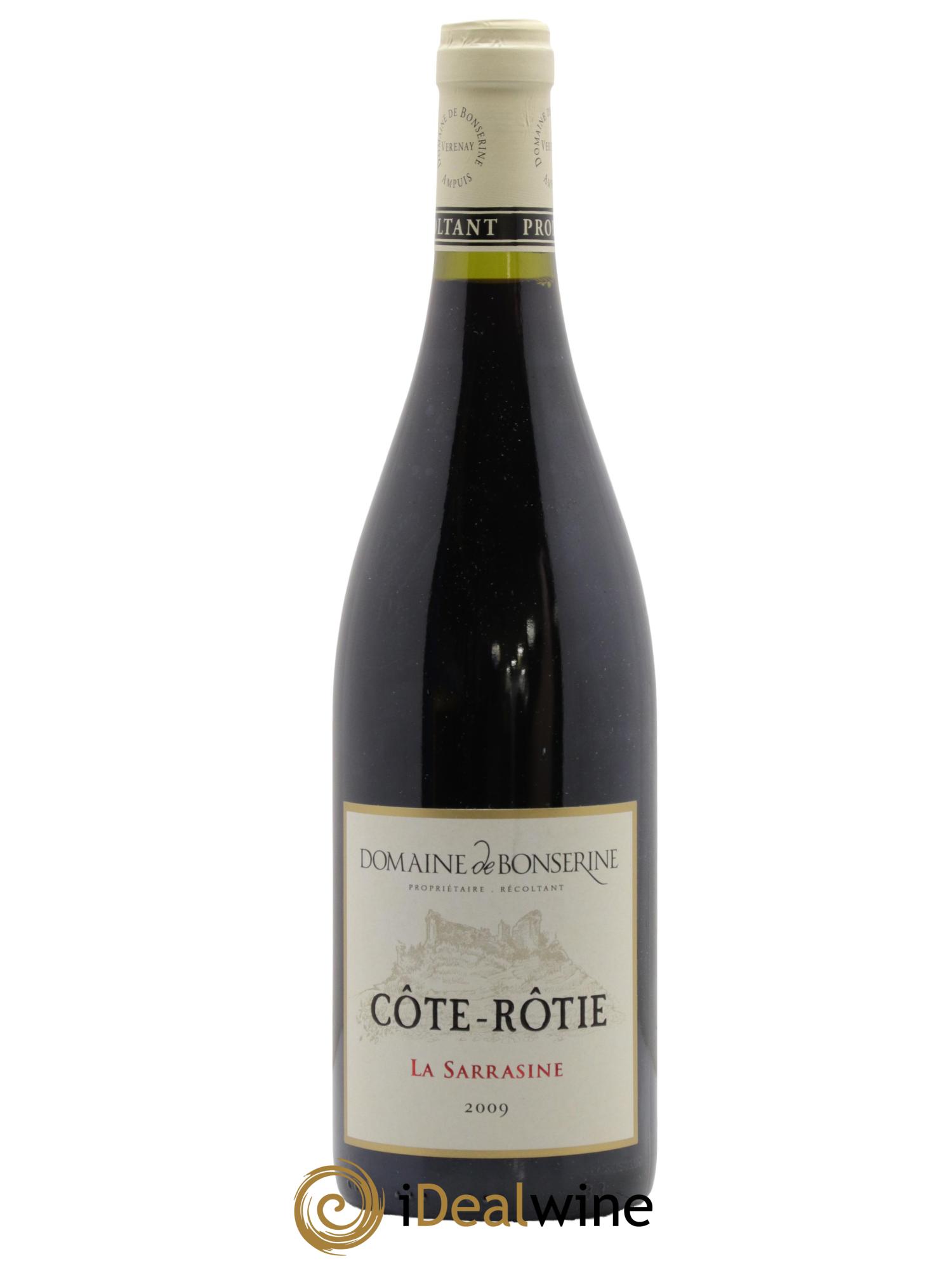 Côte-Rôtie La Sarrasine Bonserine (Domaine de) 2009 - Lot de 1 bouteille - 0