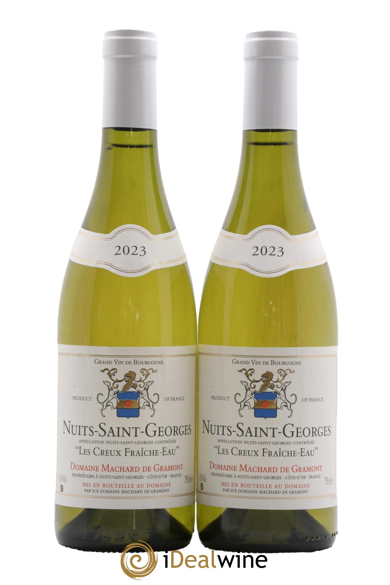 Nuits-Saint-Georges Les Creux Fraiche Eau Machard De Gramont 2023 - Lot de 2 bouteilles - 0