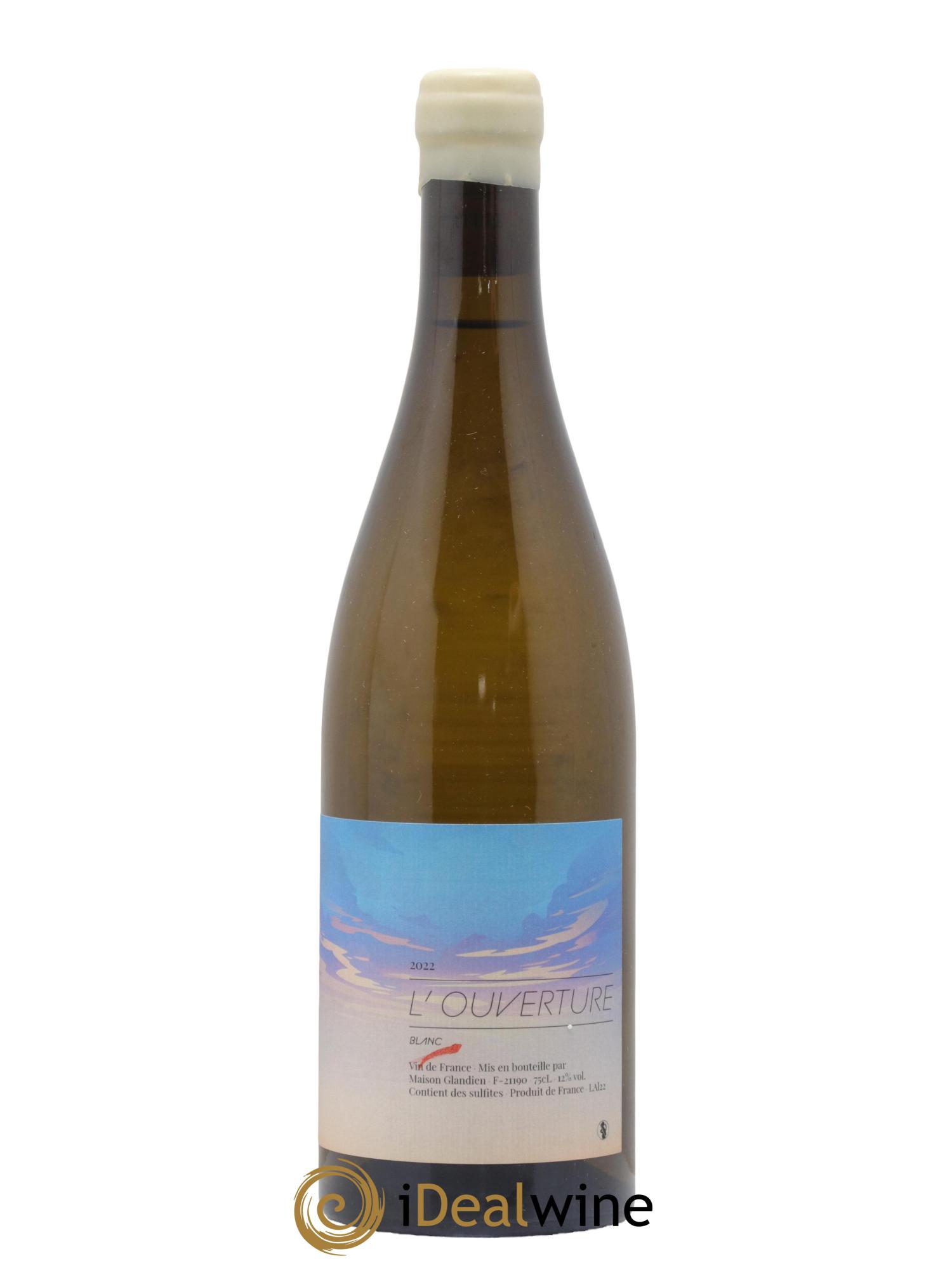 Vin de France L'Ouverture Maison Glandien 2022 - Lot de 1 bouteille - 0