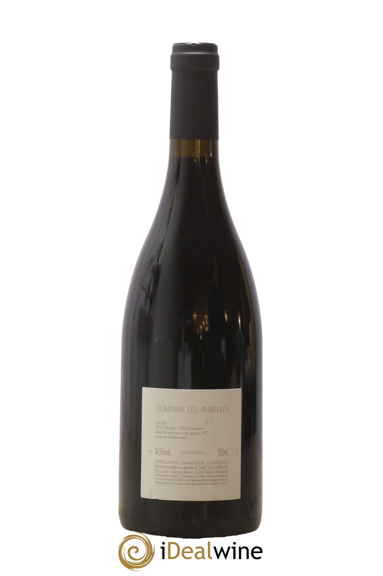 Coteaux du Languedoc Solen Domaine les Aurelles 2016 - Lot of 1 bottle - 1