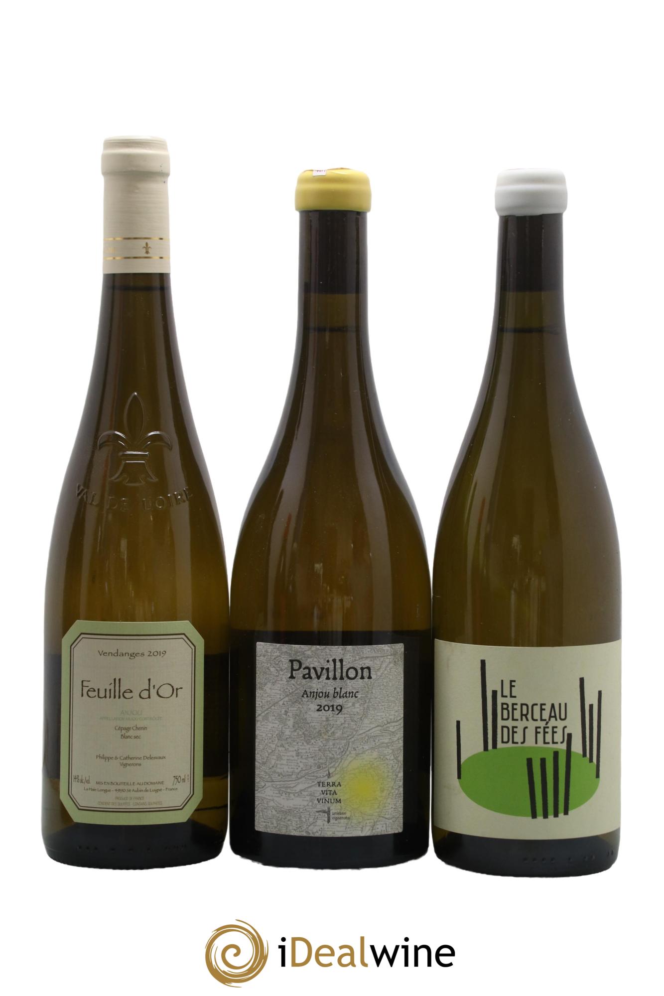 Assortiment de vins d'Anjou noir - Saumur - Bourgueil N°5 - Lot of 6 bottles - 1