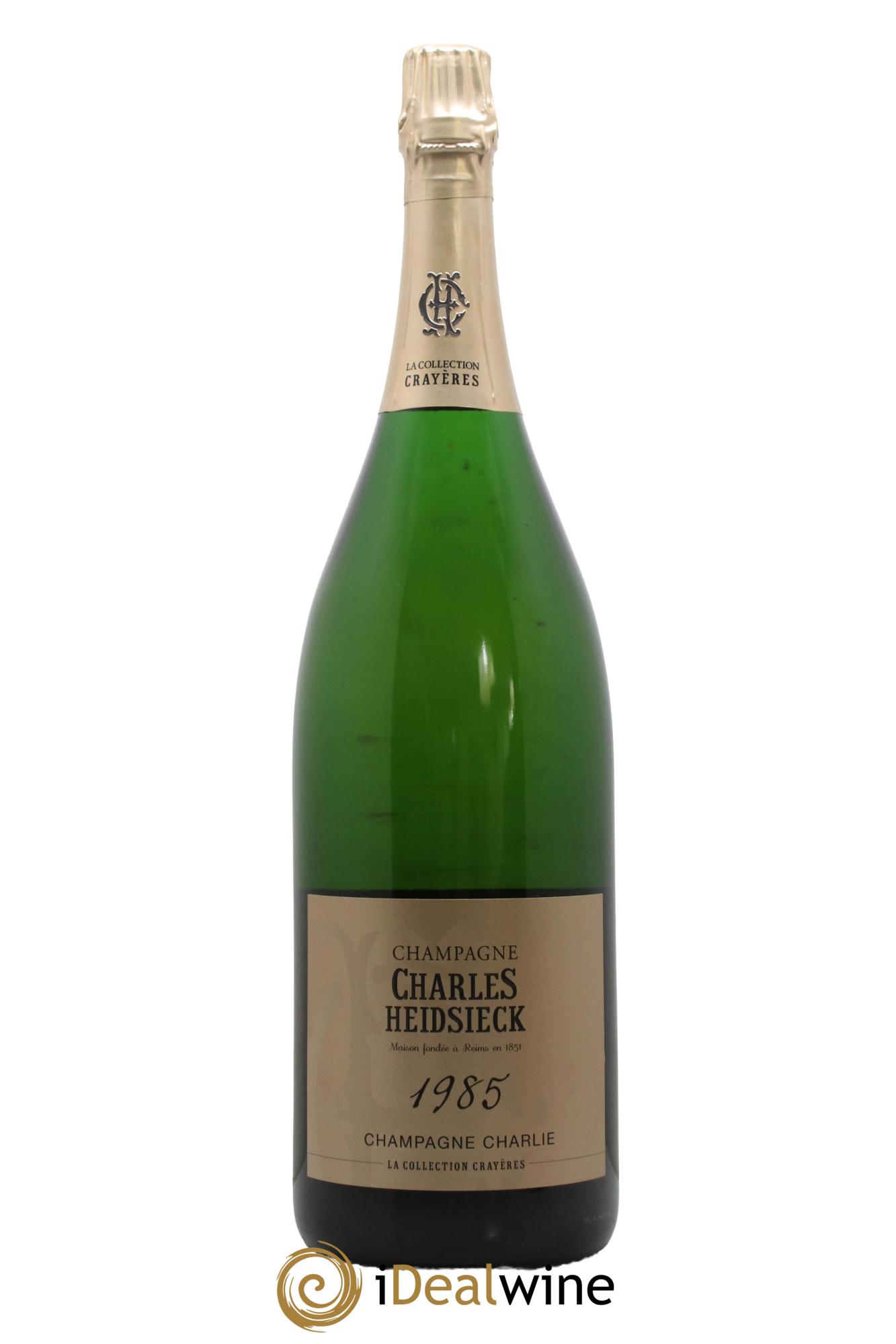Champagne Champagne Charlie Collection Crayères Maison Charles Heidsieck 1985 - Posten von 1 Doppel-Magnum - 1