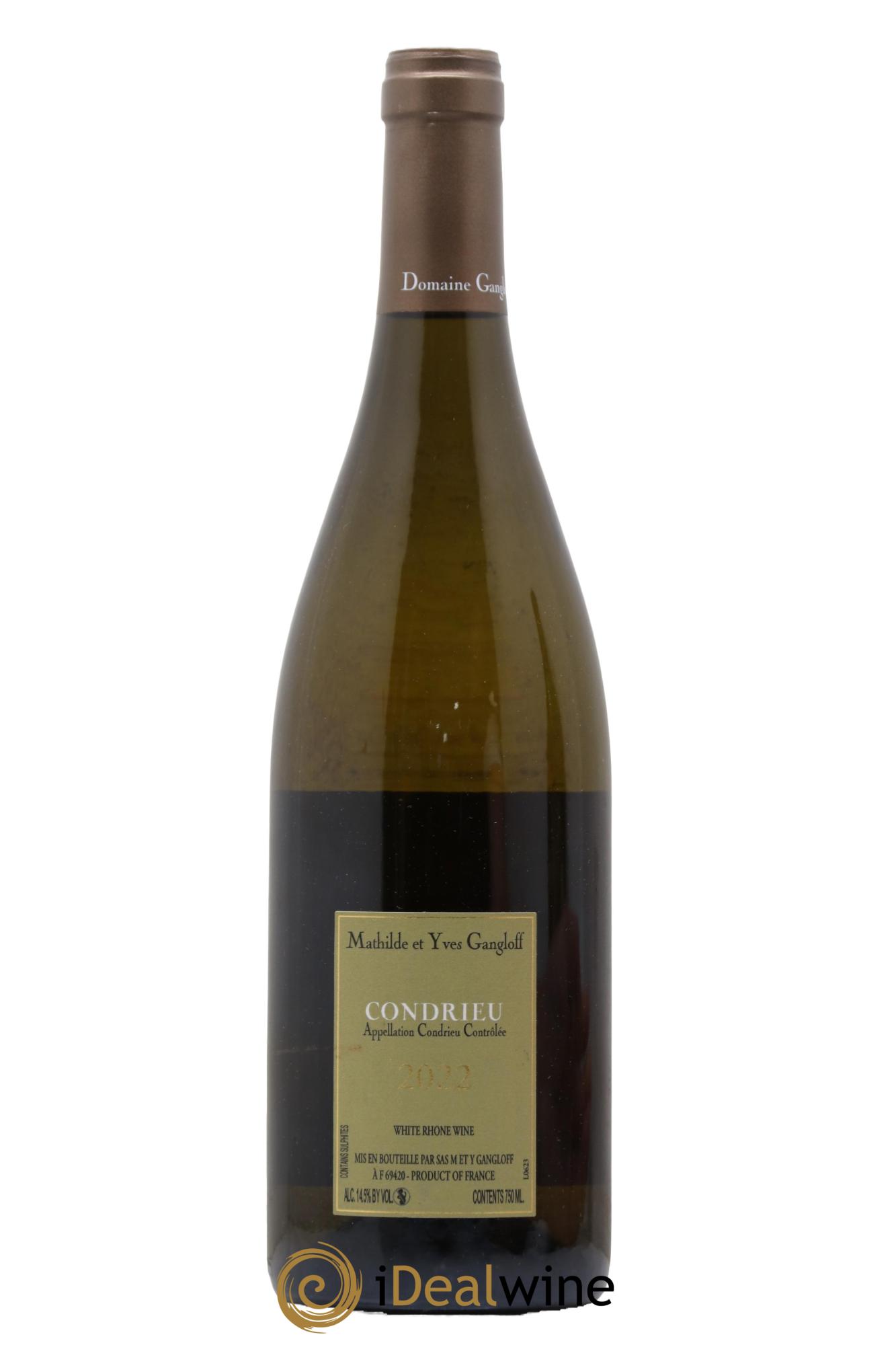 Condrieu Domaine Gangloff (Domaine) 2022 - Lot de 1 bouteille - 1