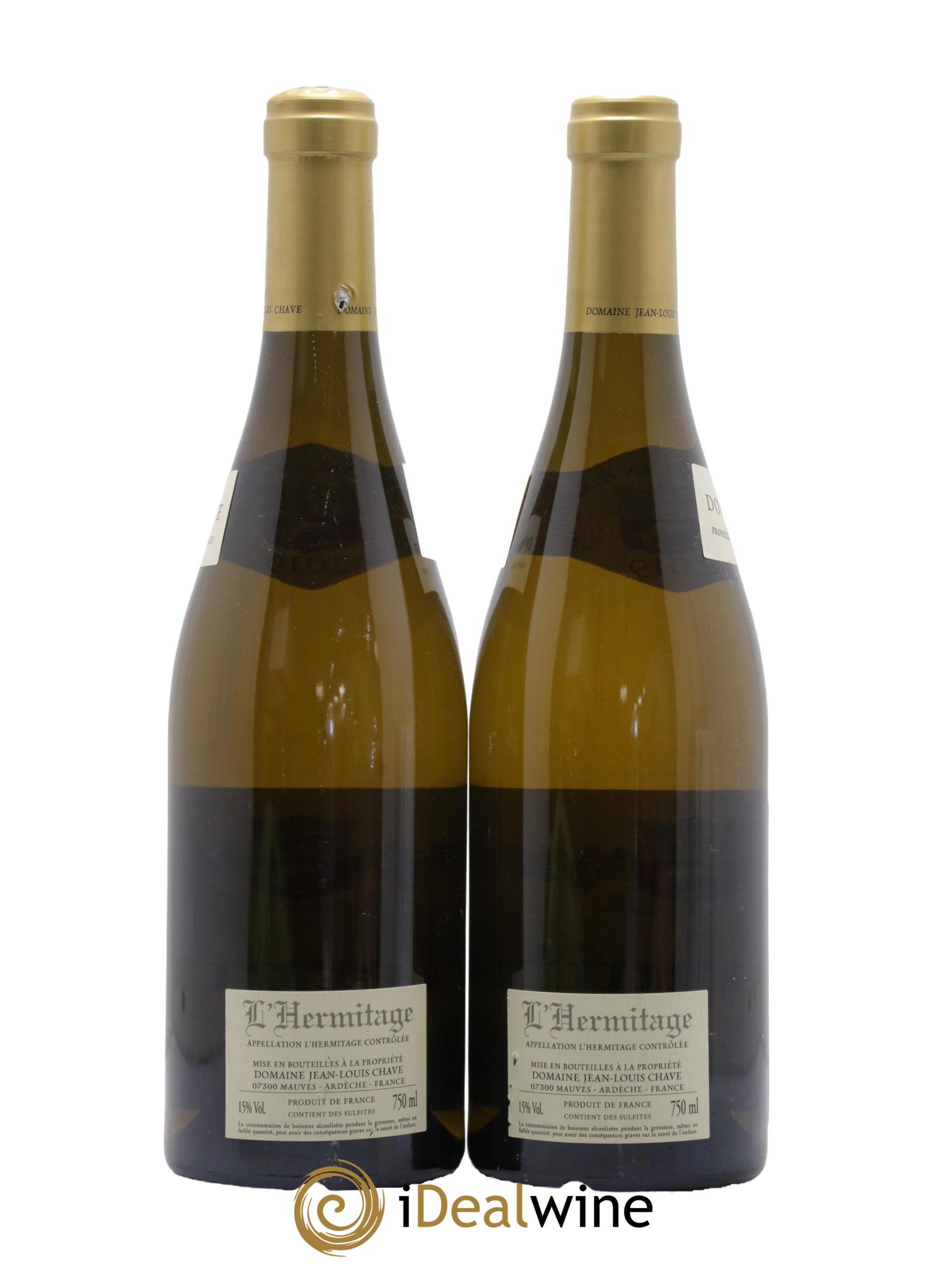 Hermitage Jean-Louis Chave 2019 - Lot of 2 bottles - 1