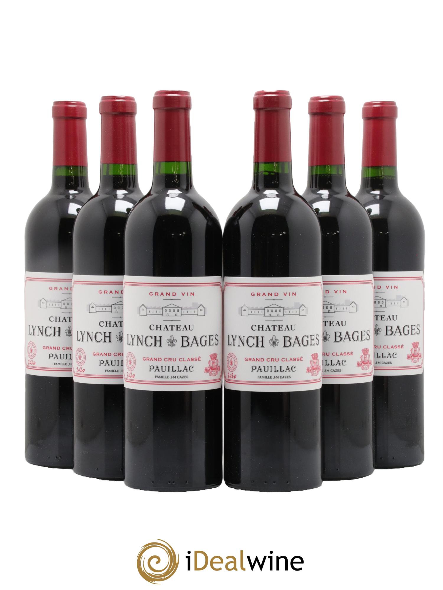 Château Lynch Bages 5ème Grand Cru Classé 2020 - Lot of 6 bottles - 0