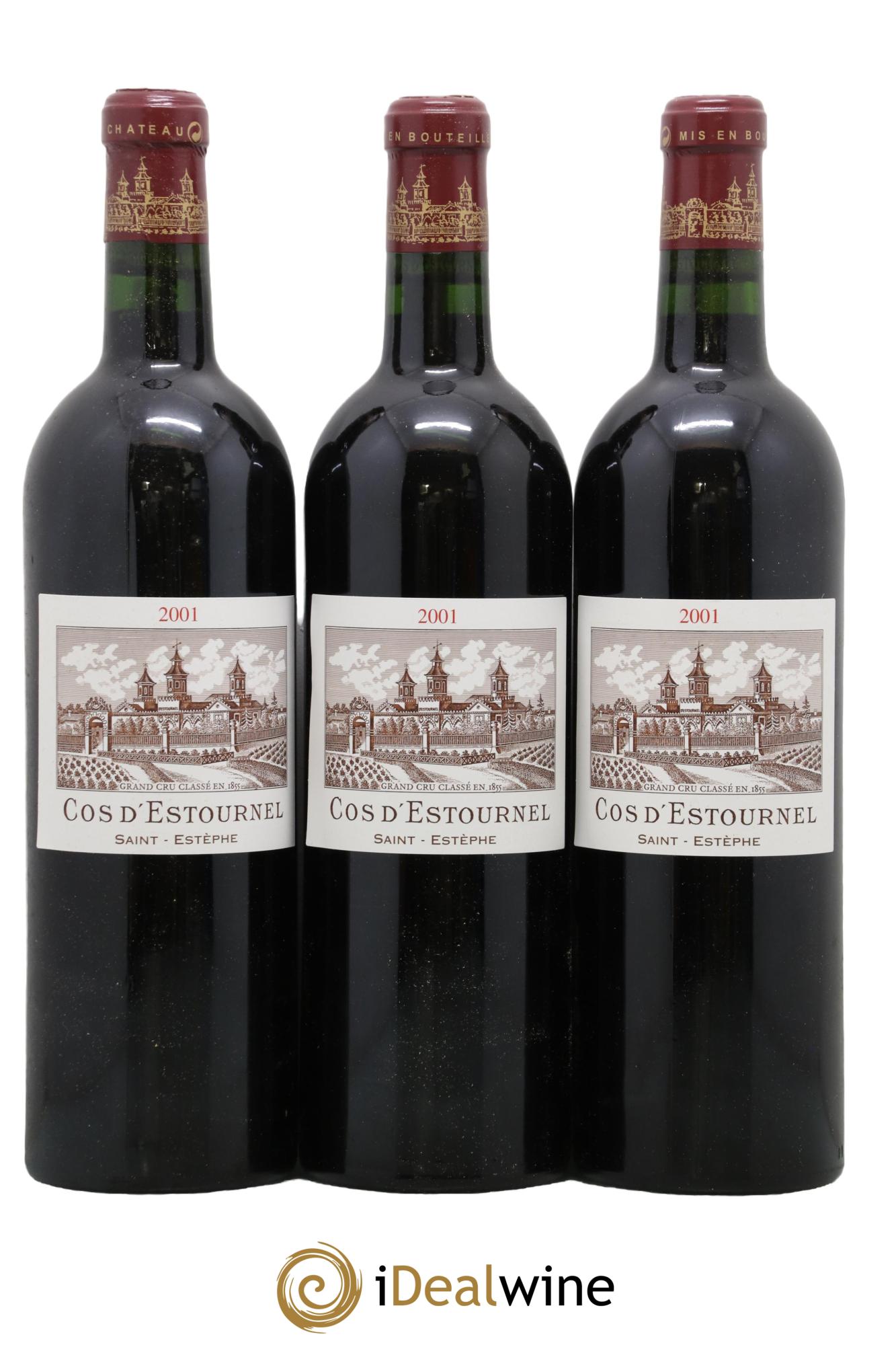 Cos d'Estournel 2ème Grand Cru Classé 2001 - Lotto di 12 bottiglie - 4