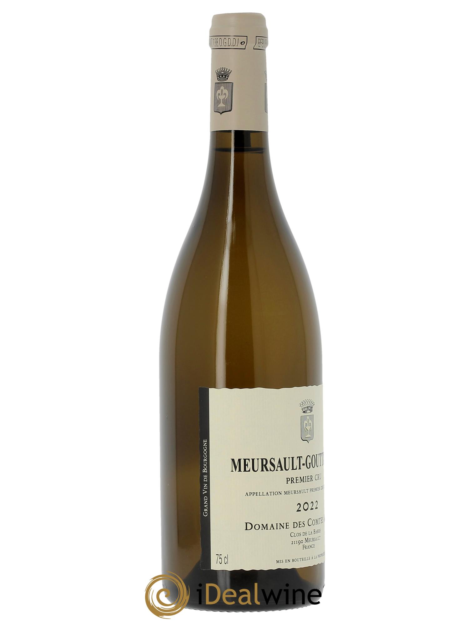 Meursault 1er Cru Goutte d'Or Comtes Lafon (Domaine des) 2022 - Lot de 1 bouteille - 2