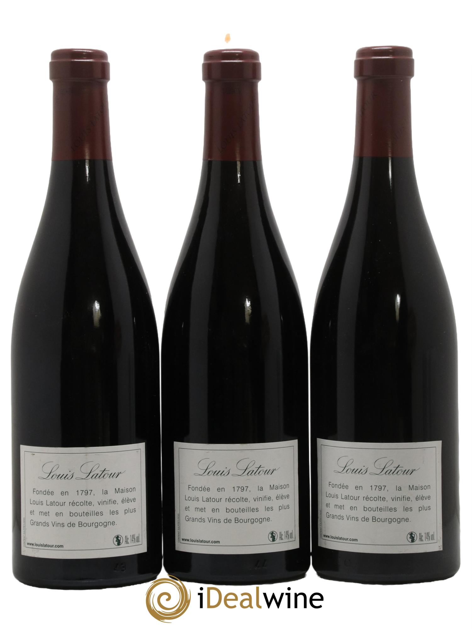 Romanée-Saint-Vivant Grand Cru Les Quatre Journaux Louis Latour 2010 - Lot de 3 bouteilles - 1