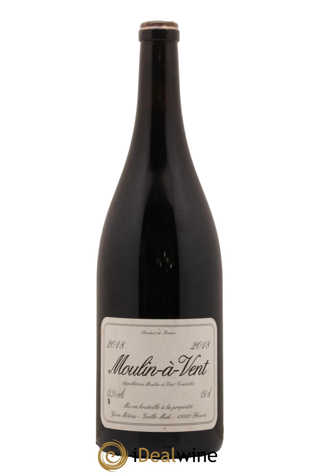 Moulin-à-Vent Yvon Métras 2018 - Lot de 1 magnum - 0