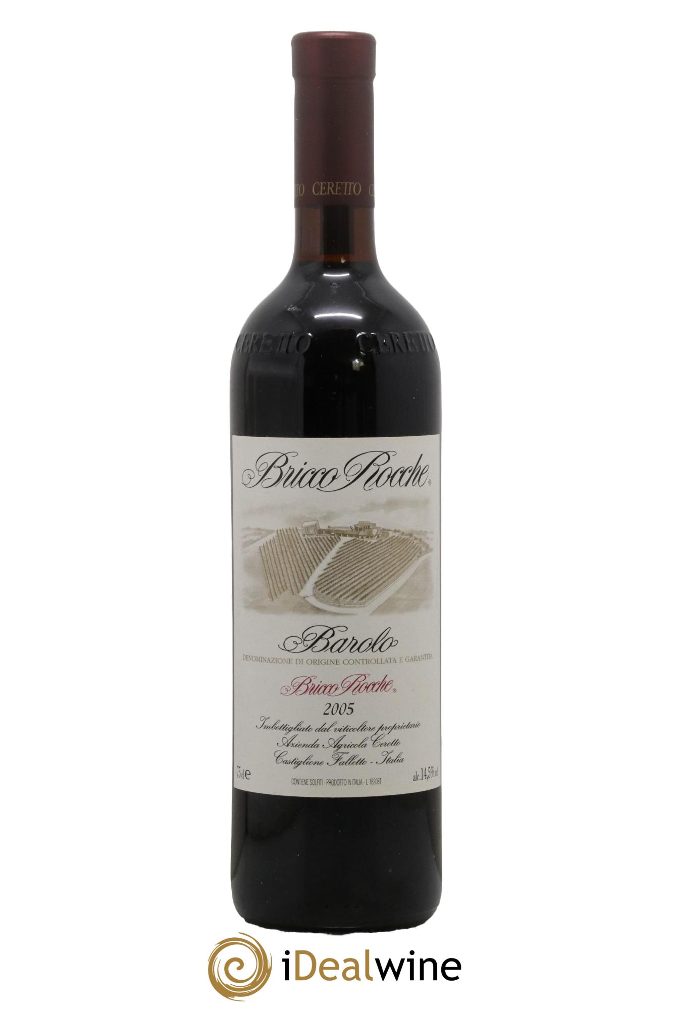 Barolo DOCG Bricco Rocche Ceretto 2005 - Lotto di 1 bottiglia - 0