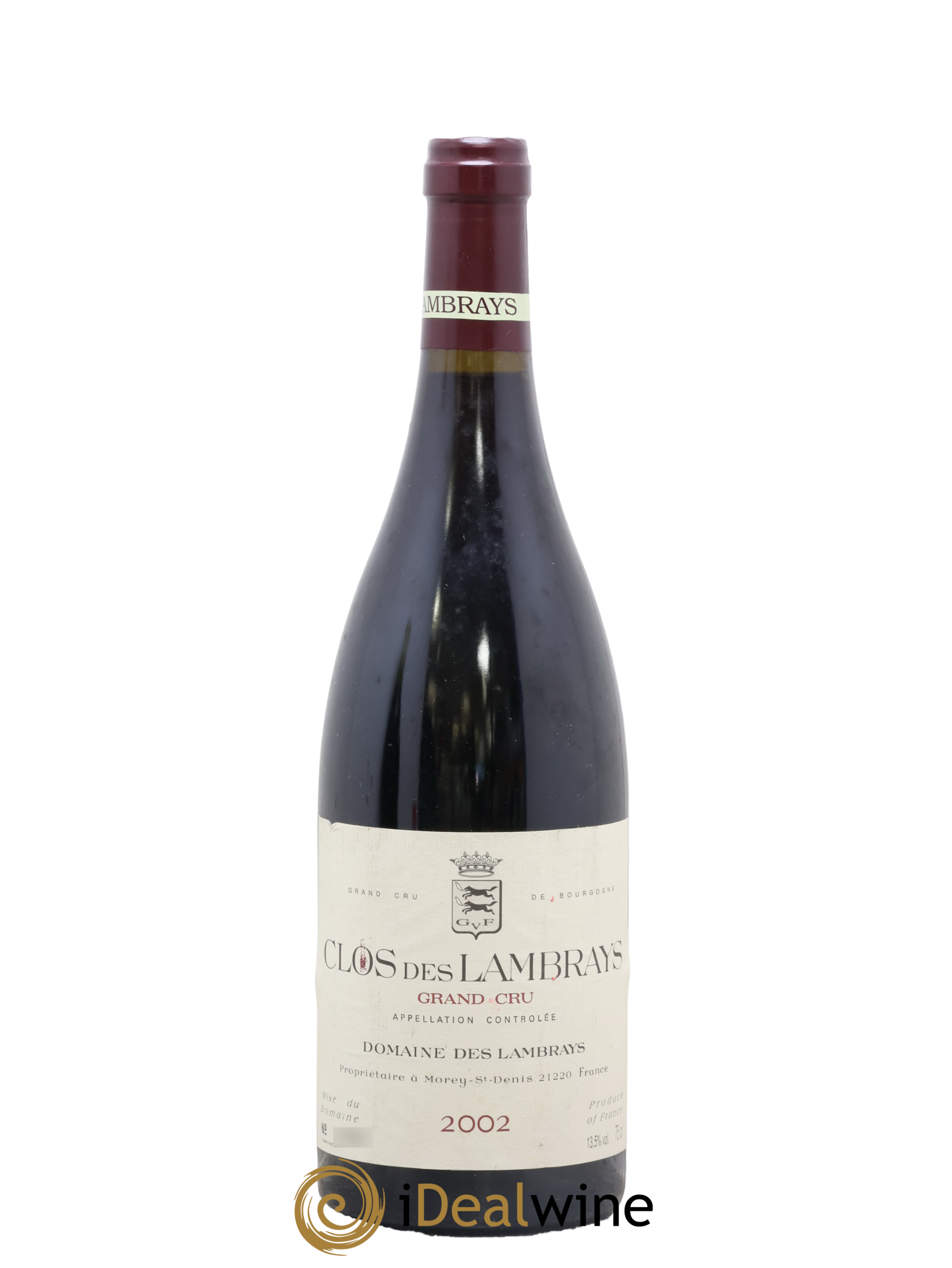 Clos des Lambrays Grand Cru Domaine des Lambrays 2002 - Posten von 1 Flasche - 0