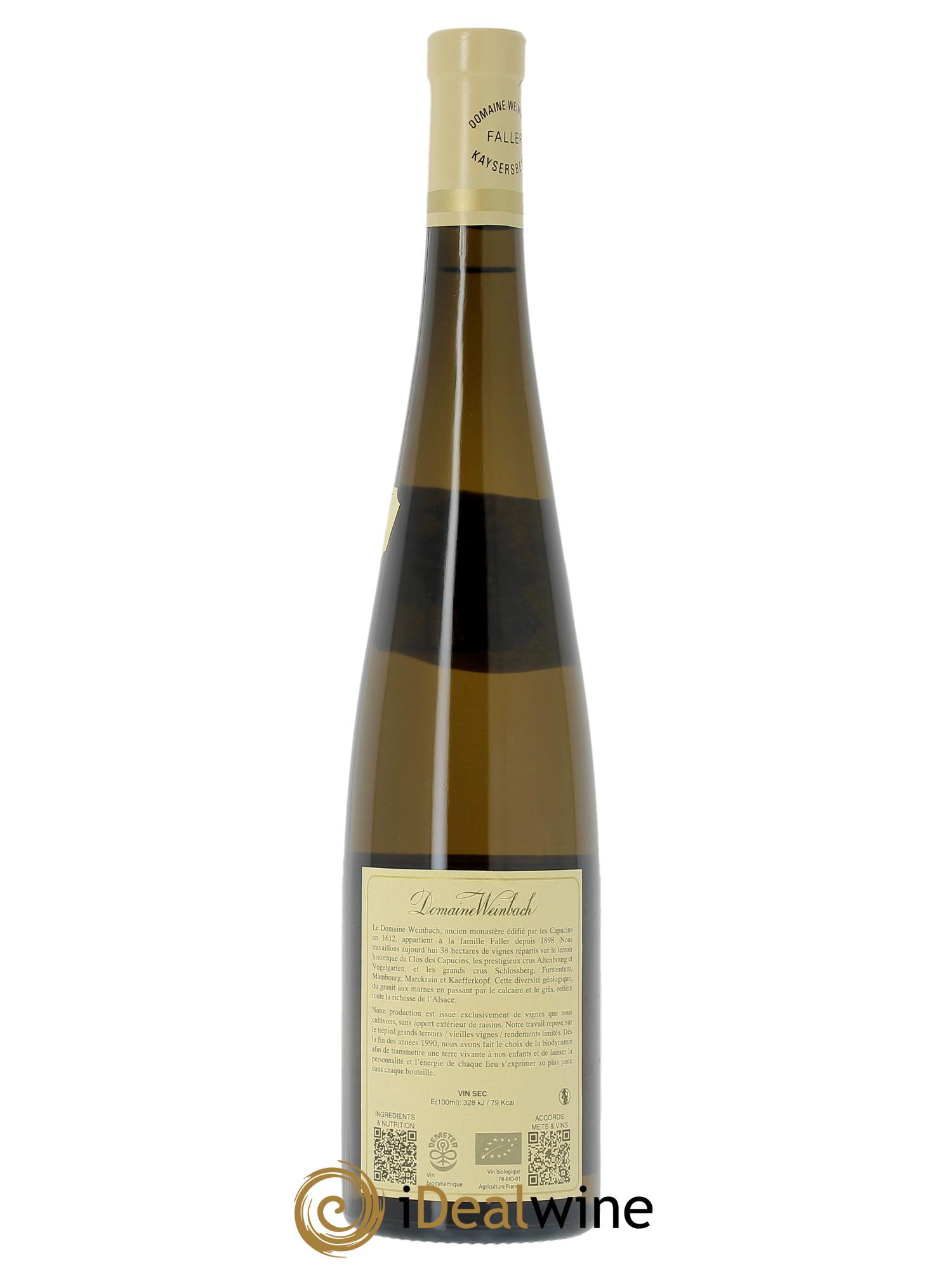 Alsace Grand Cru Riesling Schlossberg Cuvée Sainte Catherine Weinbach (Domaine)  2023 - Lot de 1 bouteille - 1