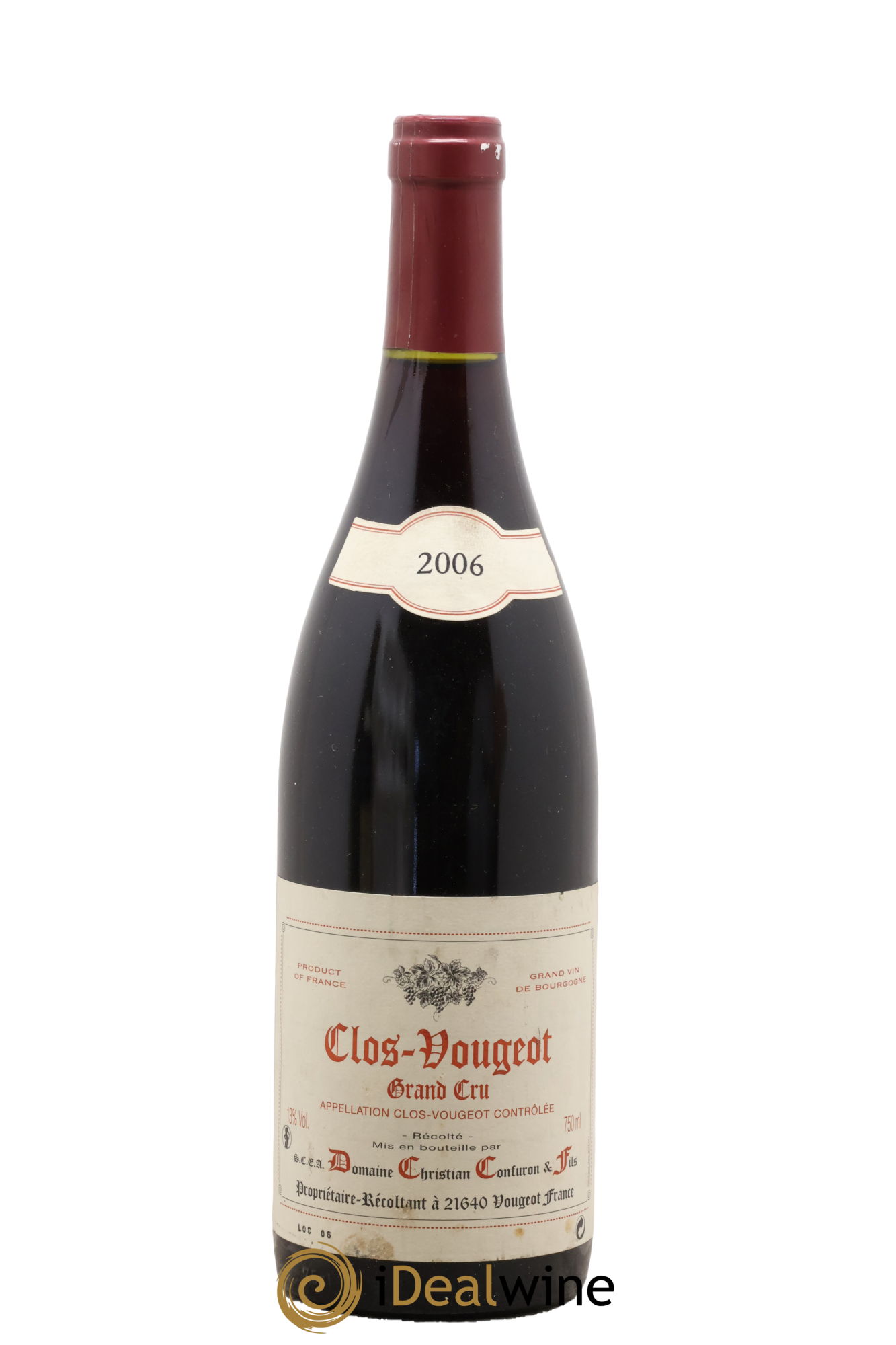 Clos de Vougeot Grand Cru Christian Confuron 2006 - Lot of 1 bottle - 0