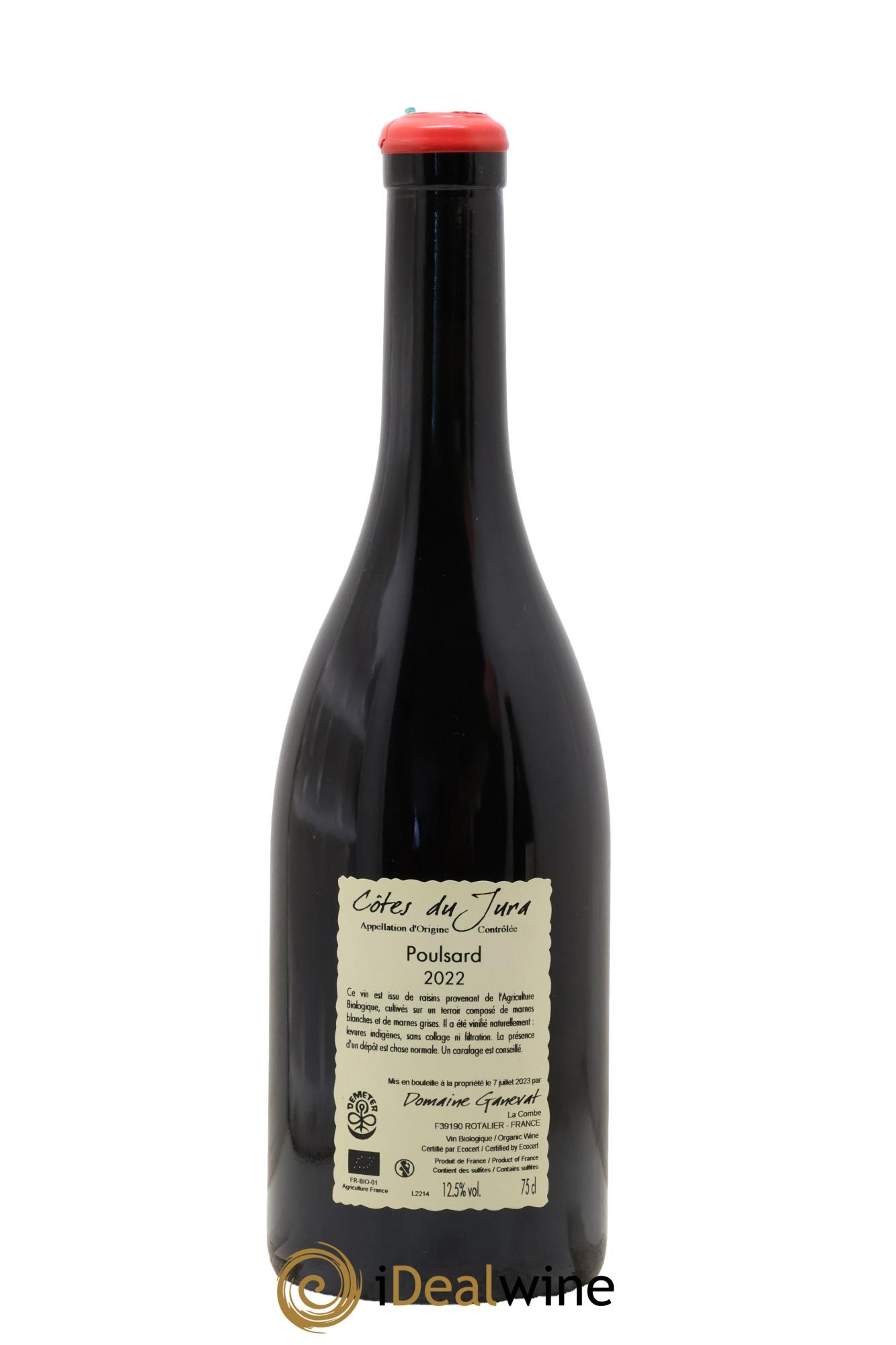 Côtes du Jura Cuvée de l'Enfant Terrible Jean-François Ganevat (Domaine) 2022 - Posten von 1 Flasche - 1