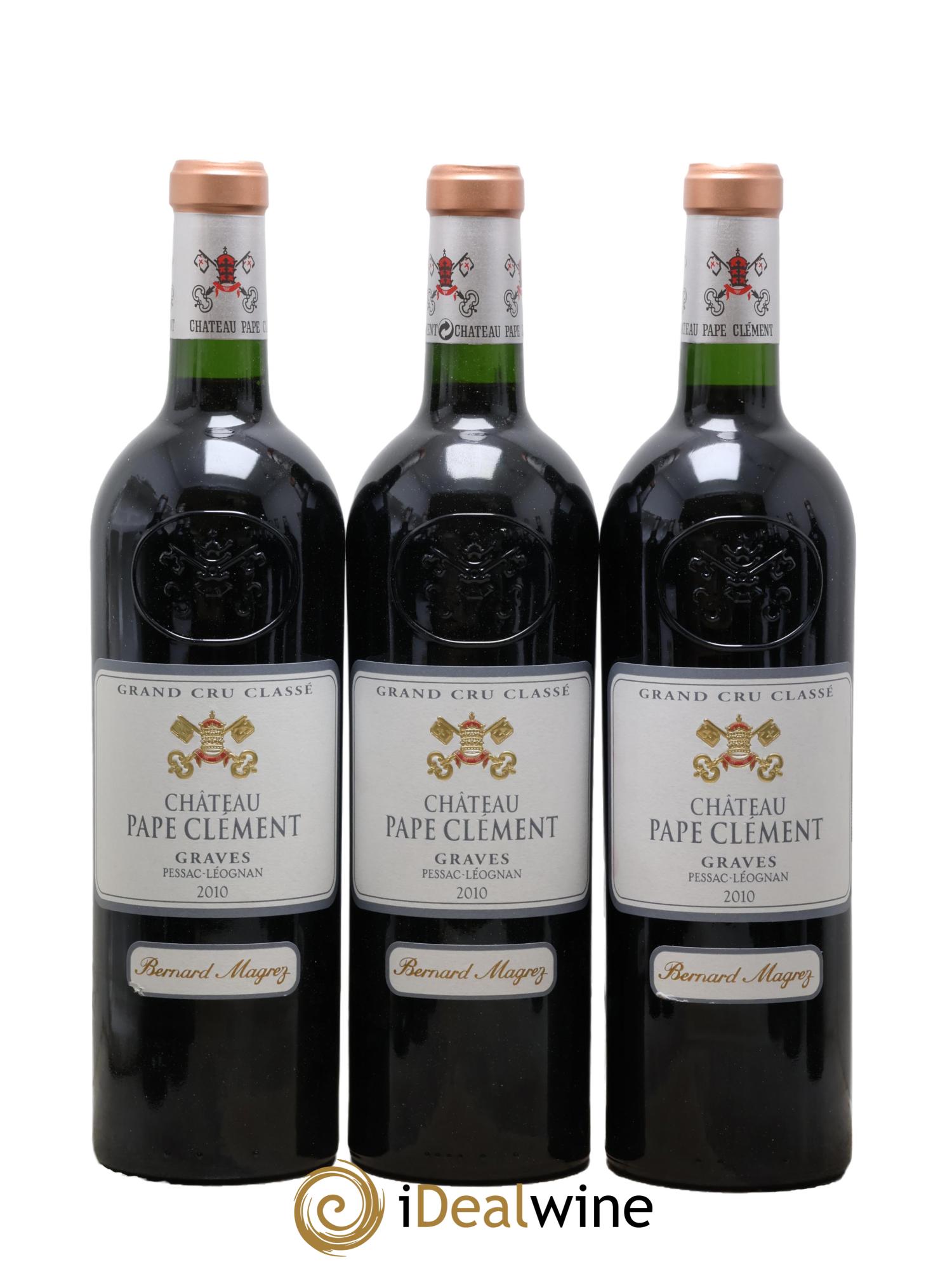 Château Pape Clément Cru Classé de Graves 2010 - Lotto di 12 bottiglie - 1