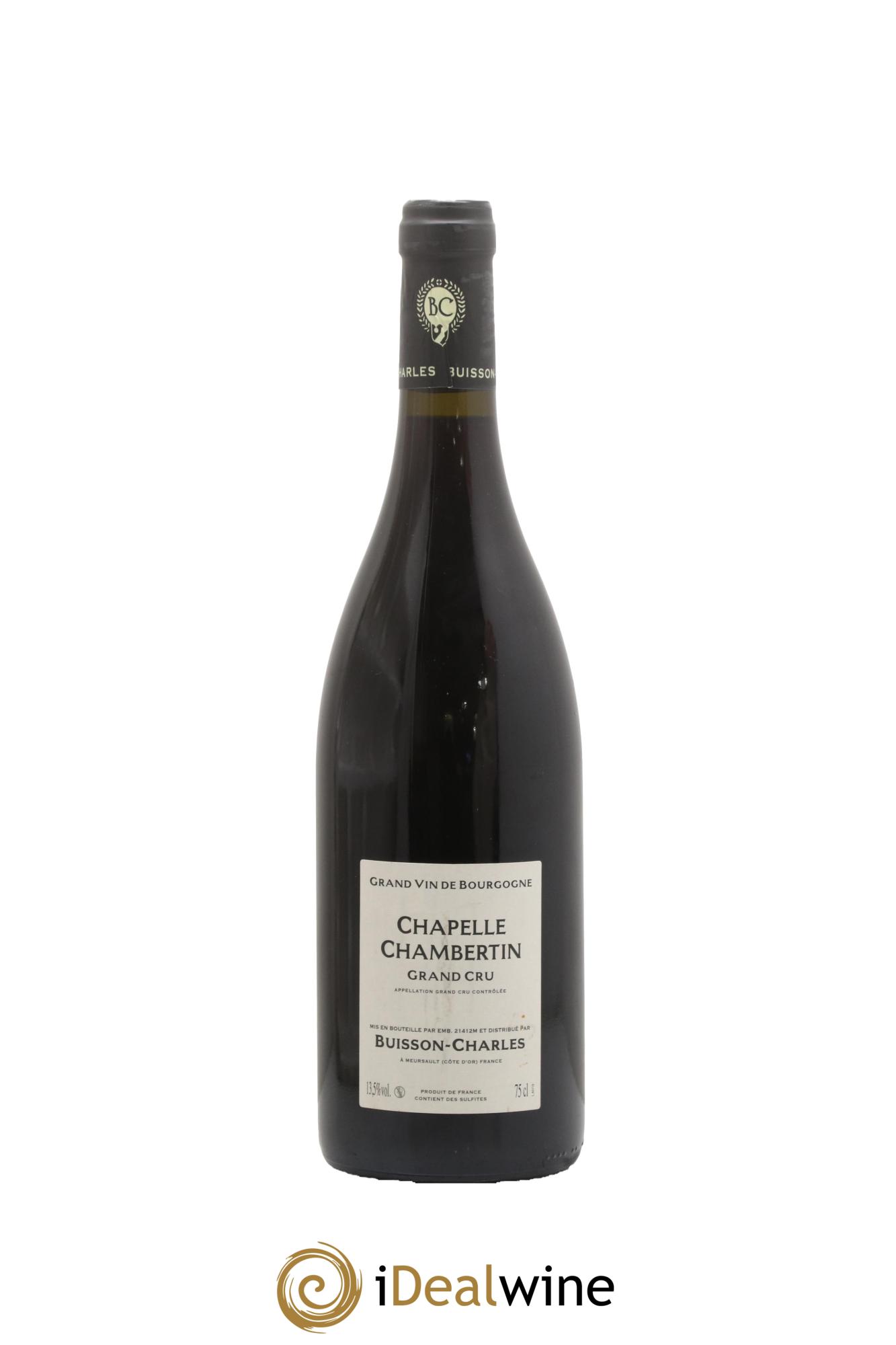 Chapelle-Chambertin Grand Cru Domaine Buisson Charles 2017 - Lot de 1 bouteille - 1