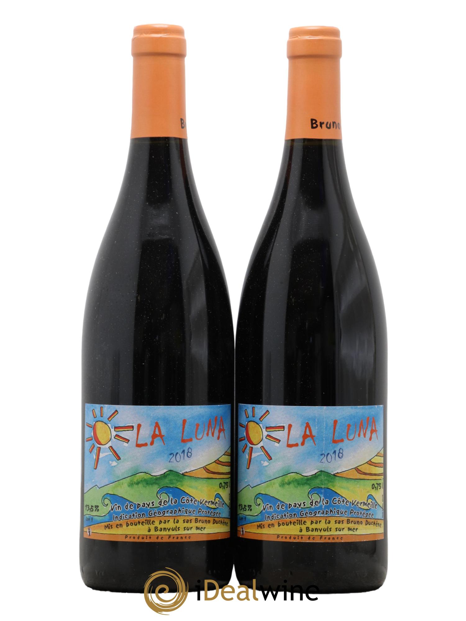 Languedoc Côte Vermeille La Luna Domaine Bruno Duchêne 2018 - Lot de 2 bouteilles - 0