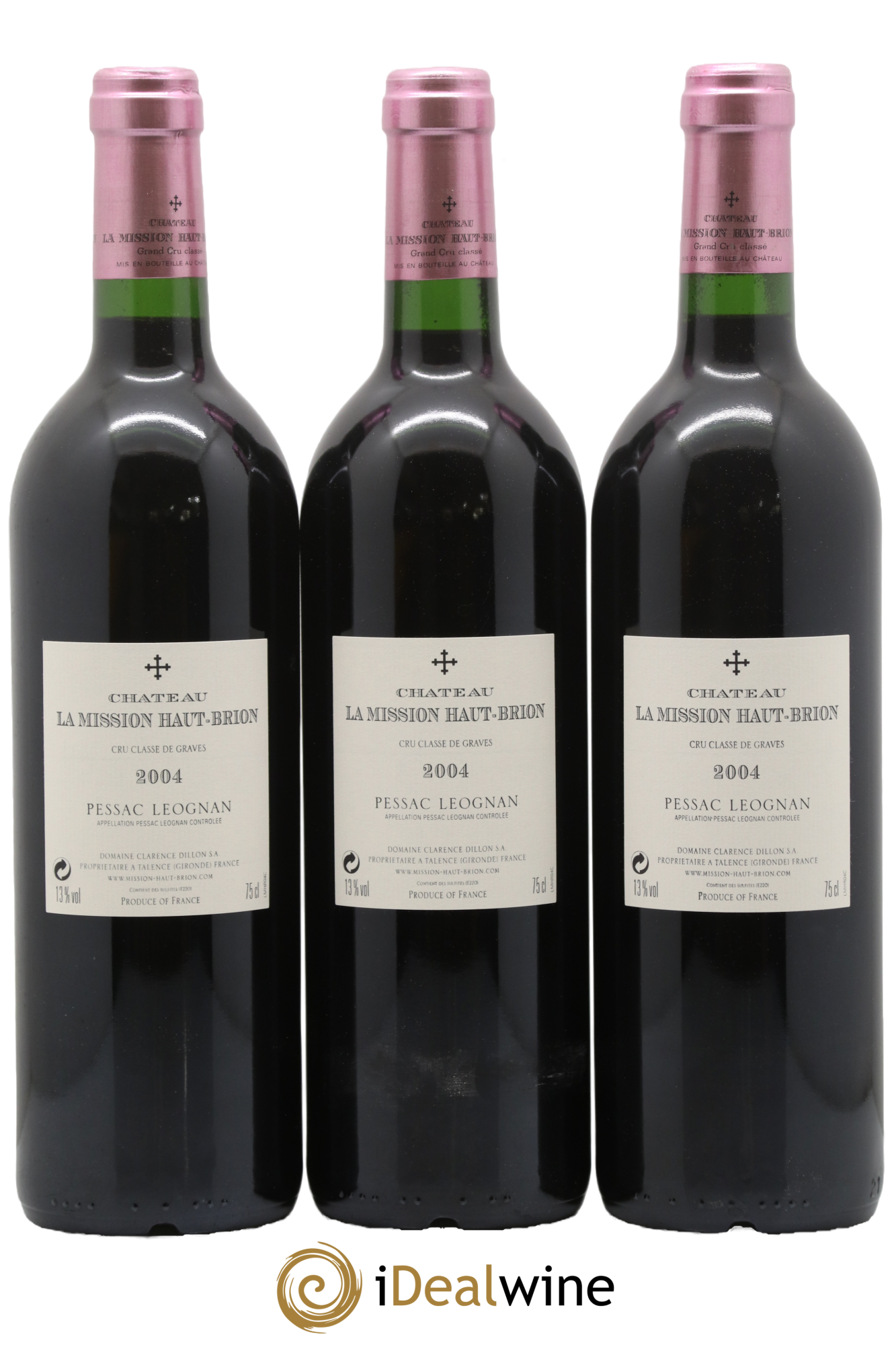 Château la Mission Haut-Brion Cru Classé de Graves 2004 - Lot de 12 bouteilles - 4