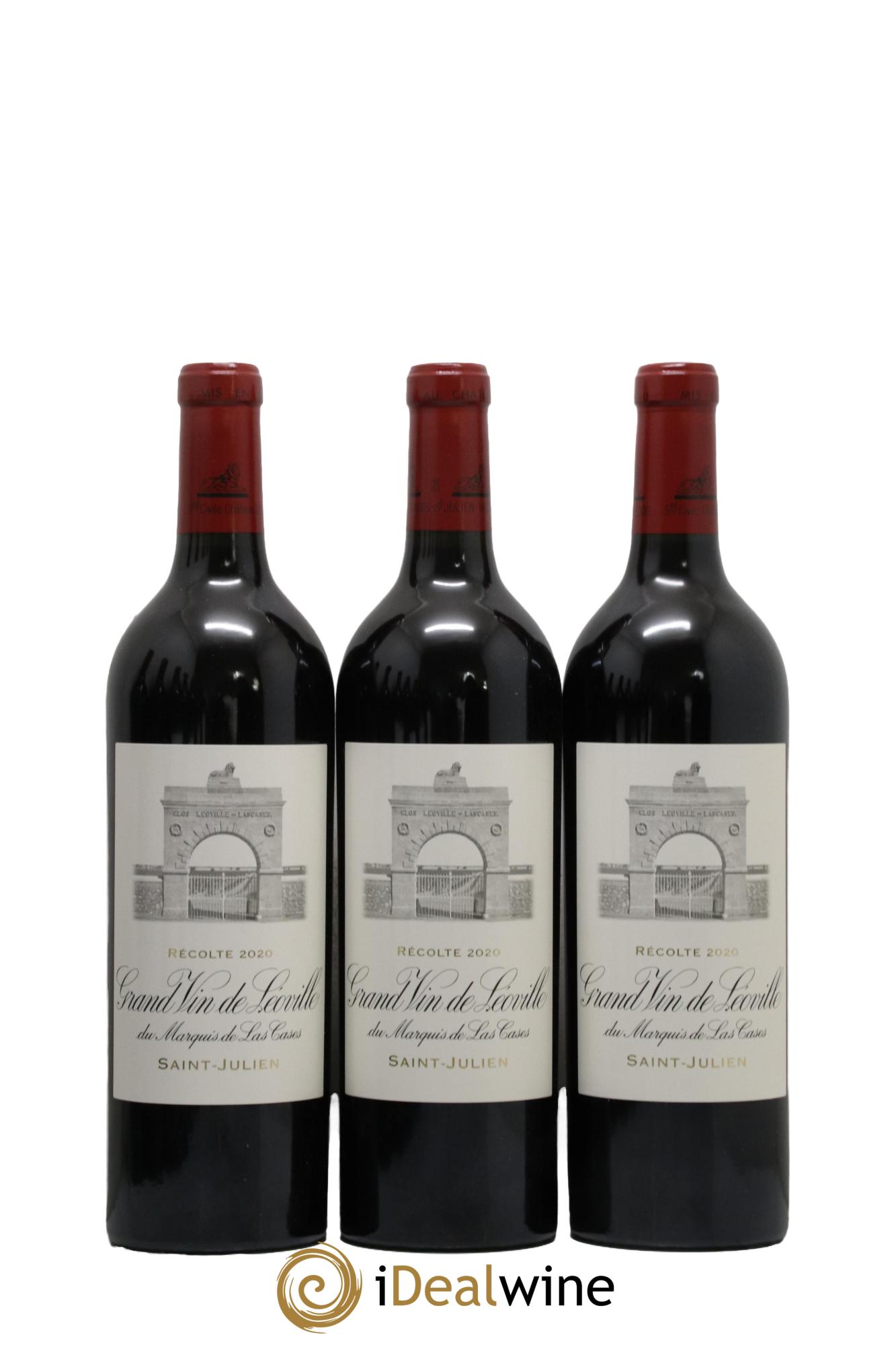 Château Léoville Las Cases 2ème Grand Cru Classé 2020 - Lot de 12 bouteilles - 1