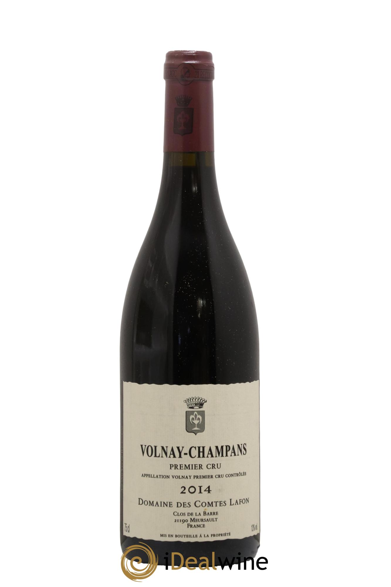 Volnay 1er Cru Champans Comtes Lafon (Domaine des) 2014 - Lot de 1 bouteille - 0