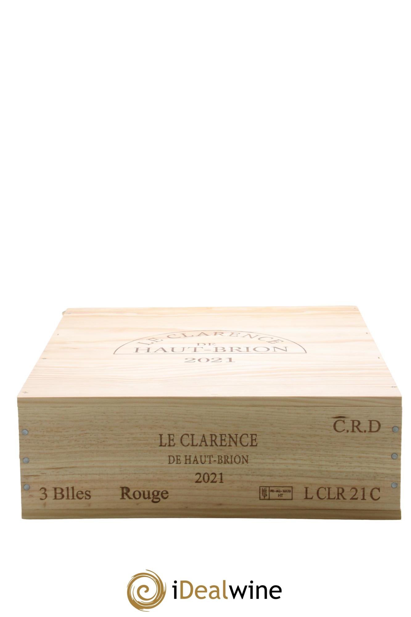 Clarence (Bahans) de Haut-Brion Second Vin  2021 - Lot de 3 bouteilles - 2