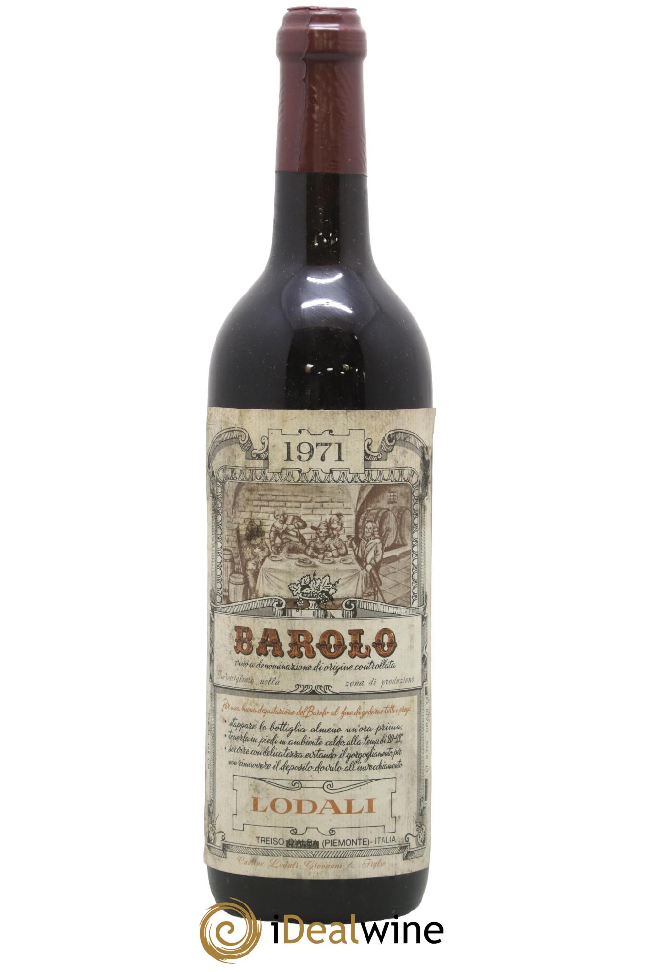 Barolo DOCG Lodali 1971 - Lot of 1 bottle - 0