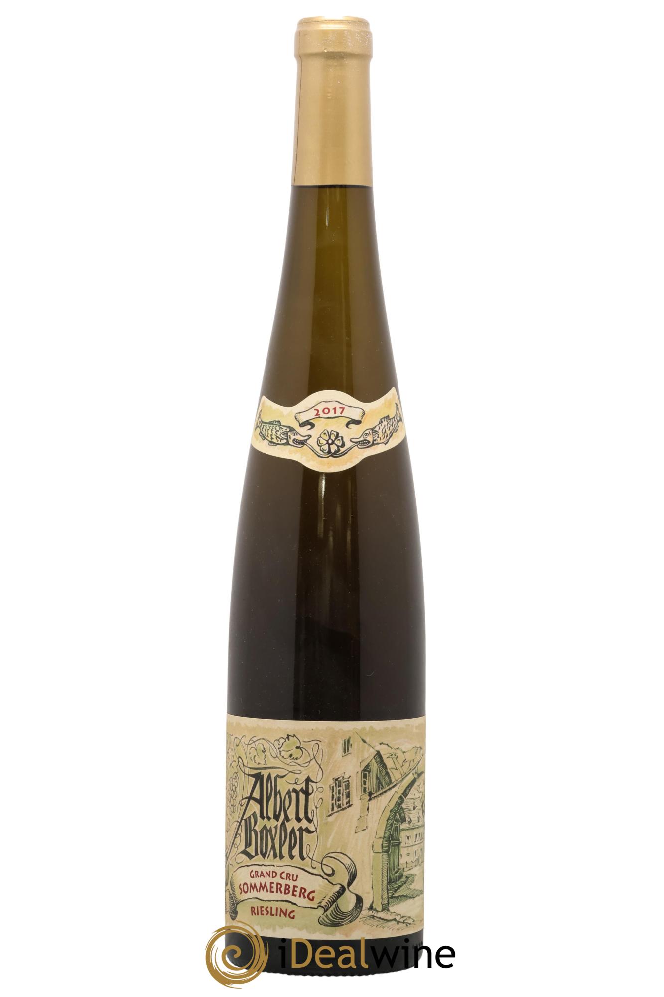 Alsace Riesling Grand Cru Sommerberg E Albert Boxler 2017 - Lot de 1 bouteille - 0