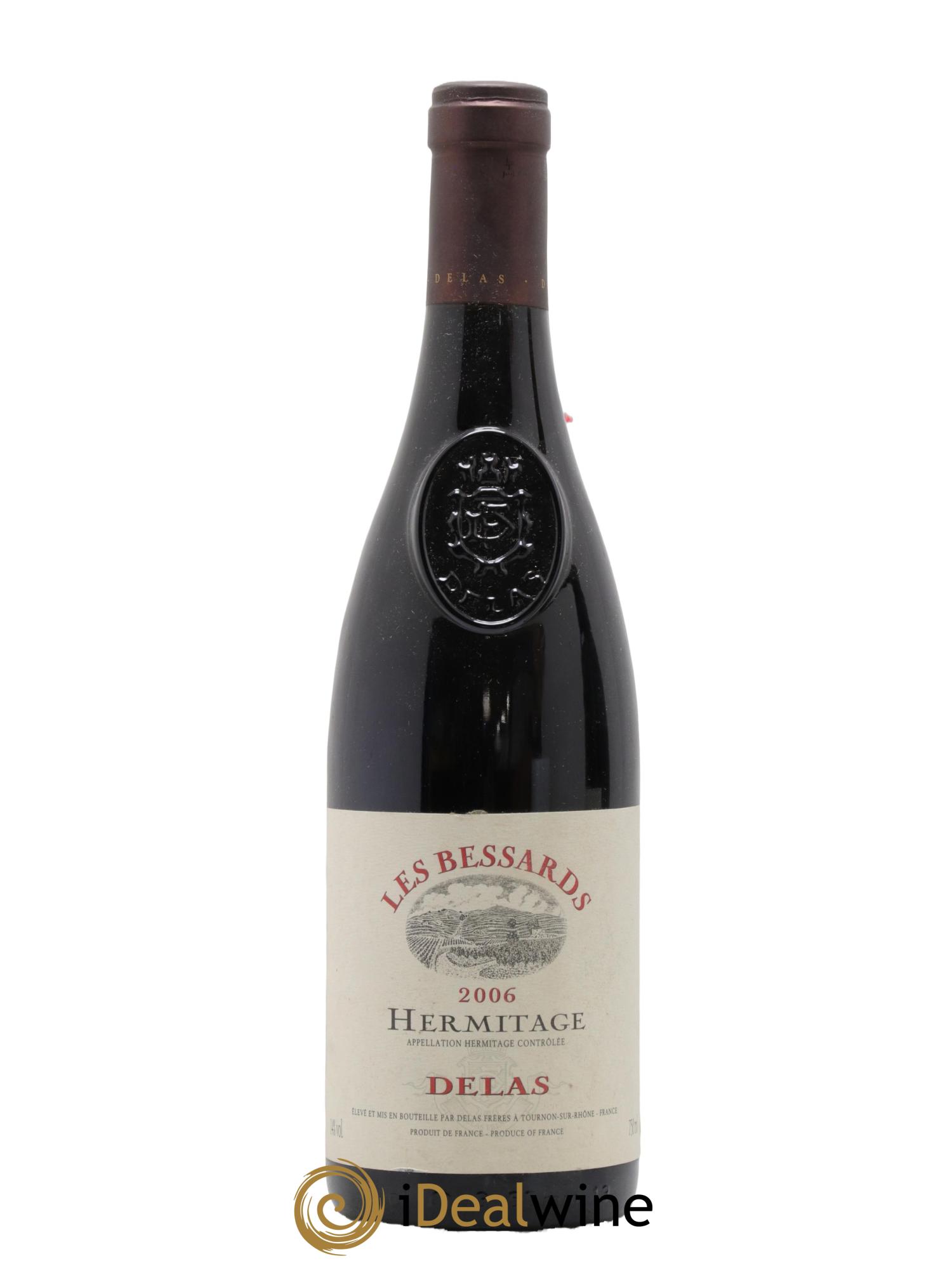 Hermitage Les Bessards Delas Frères 2006 - Lot de 1 bouteille - 0