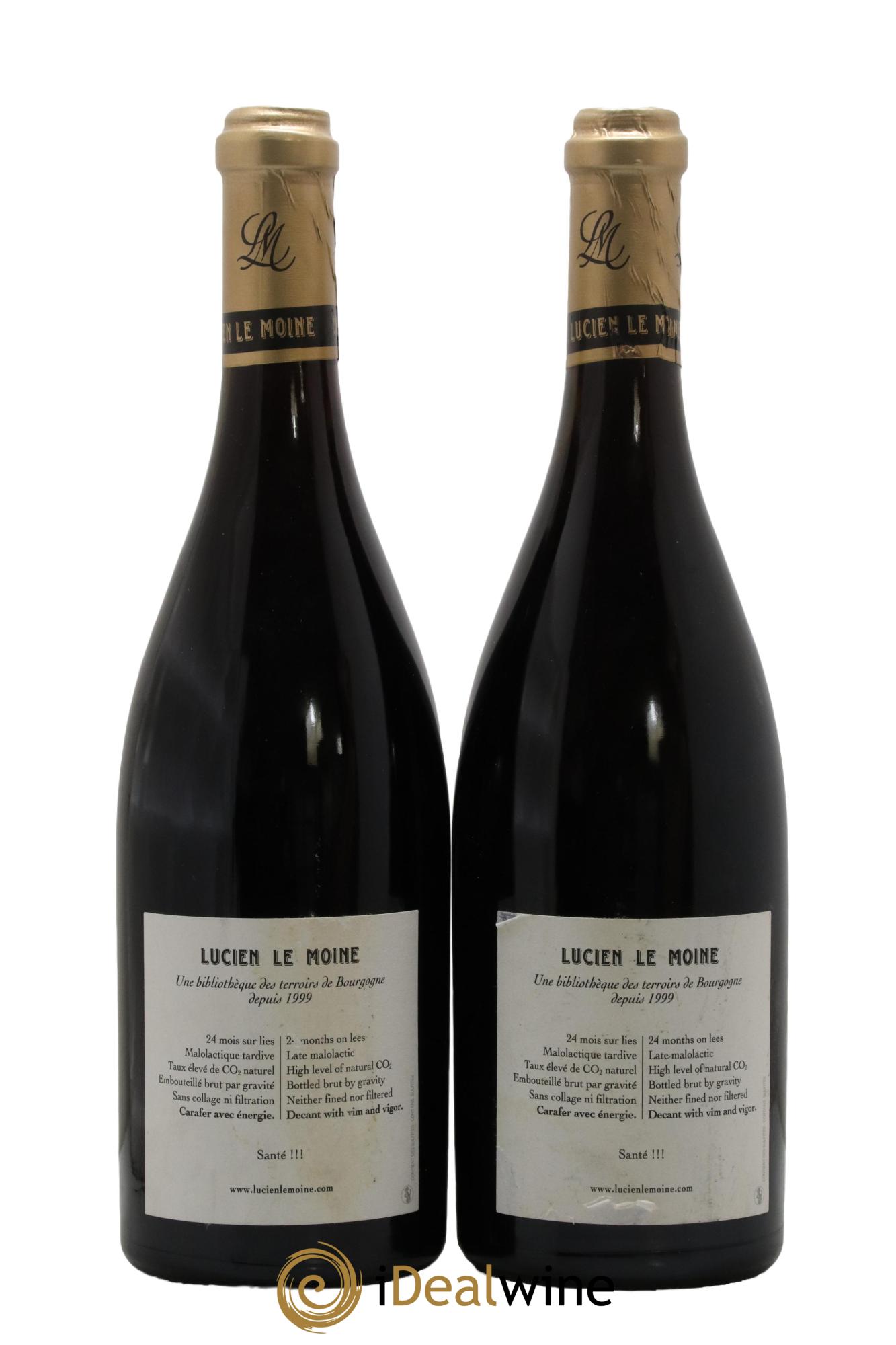 Gevrey-Chambertin 1er Cru Les Cazetiers  Lucien Le Moine 2019 - Lotto di 2 bottiglie - 1