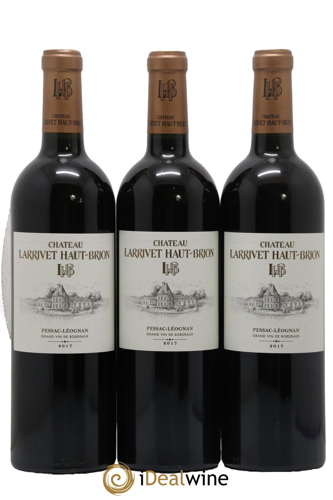Château Larrivet Haut-Brion 2017 - Lot de 12 bouteilles - 3