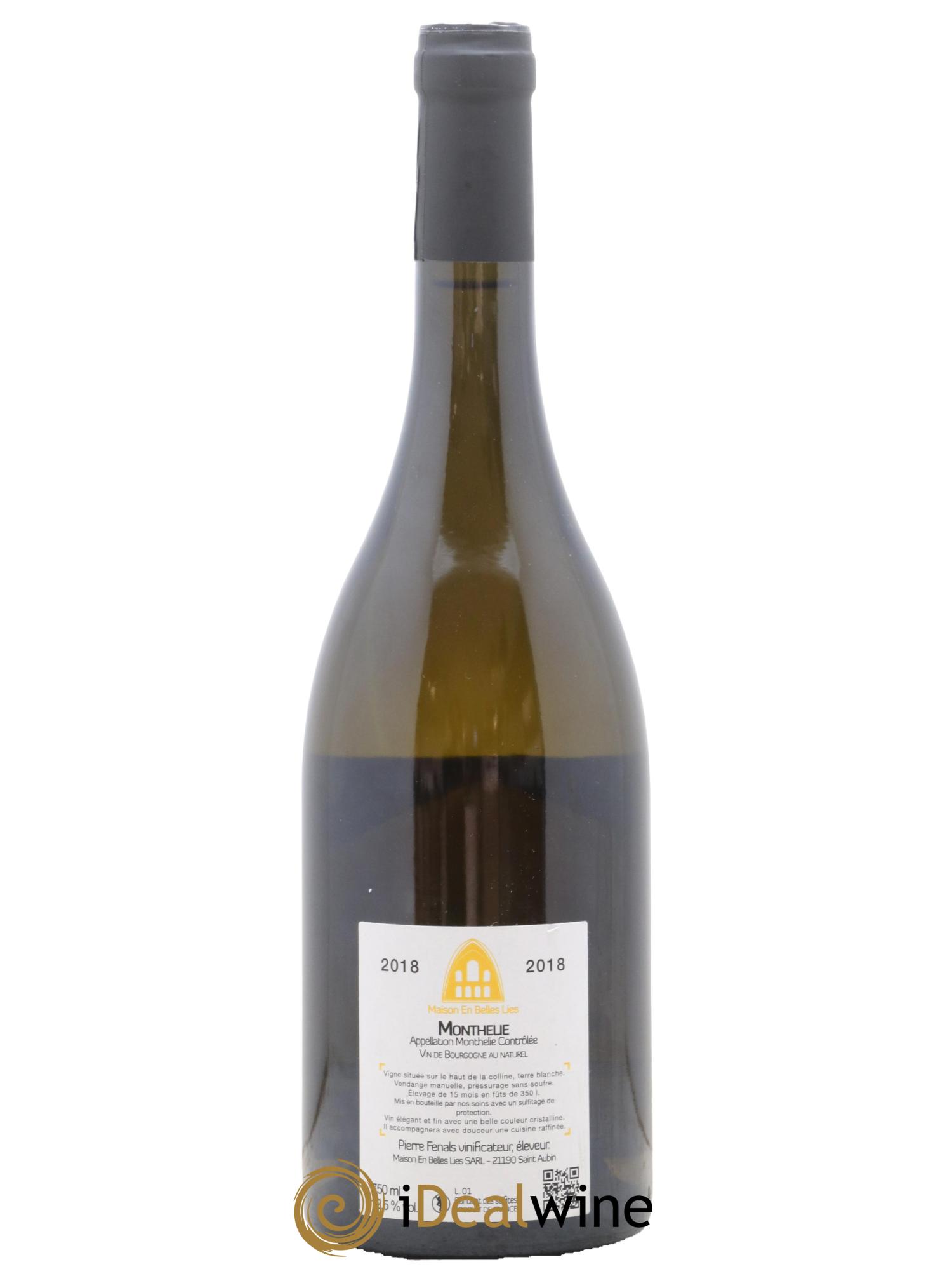Monthélie Maison En Belles Lies 2018 - Lot de 1 bouteille - 1
