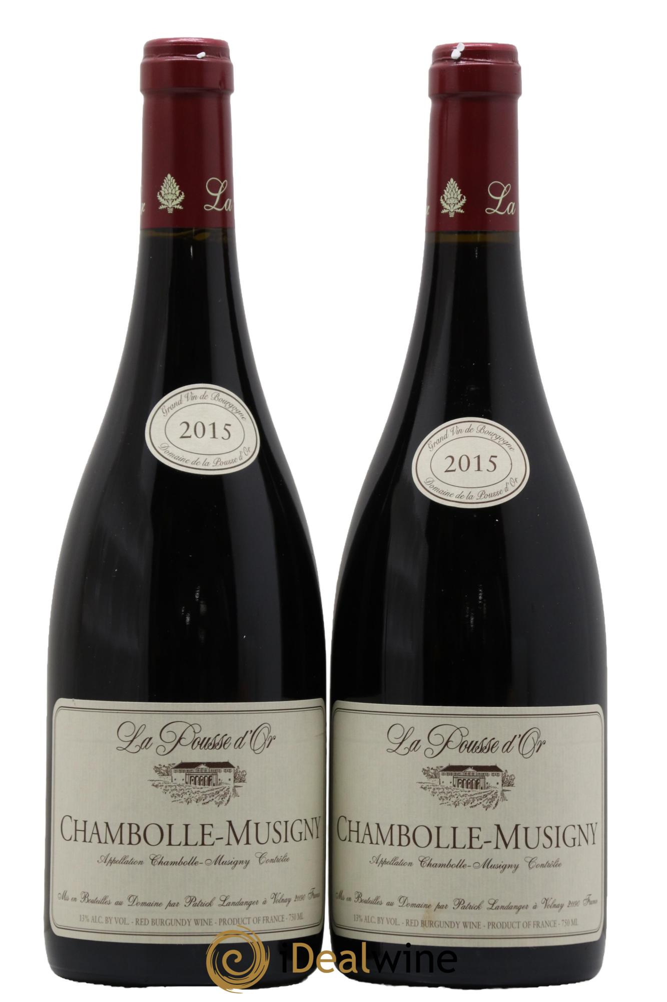 Chambolle-Musigny La Pousse d'Or (Domaine de) 2015 - Lot de 2 bouteilles - 0