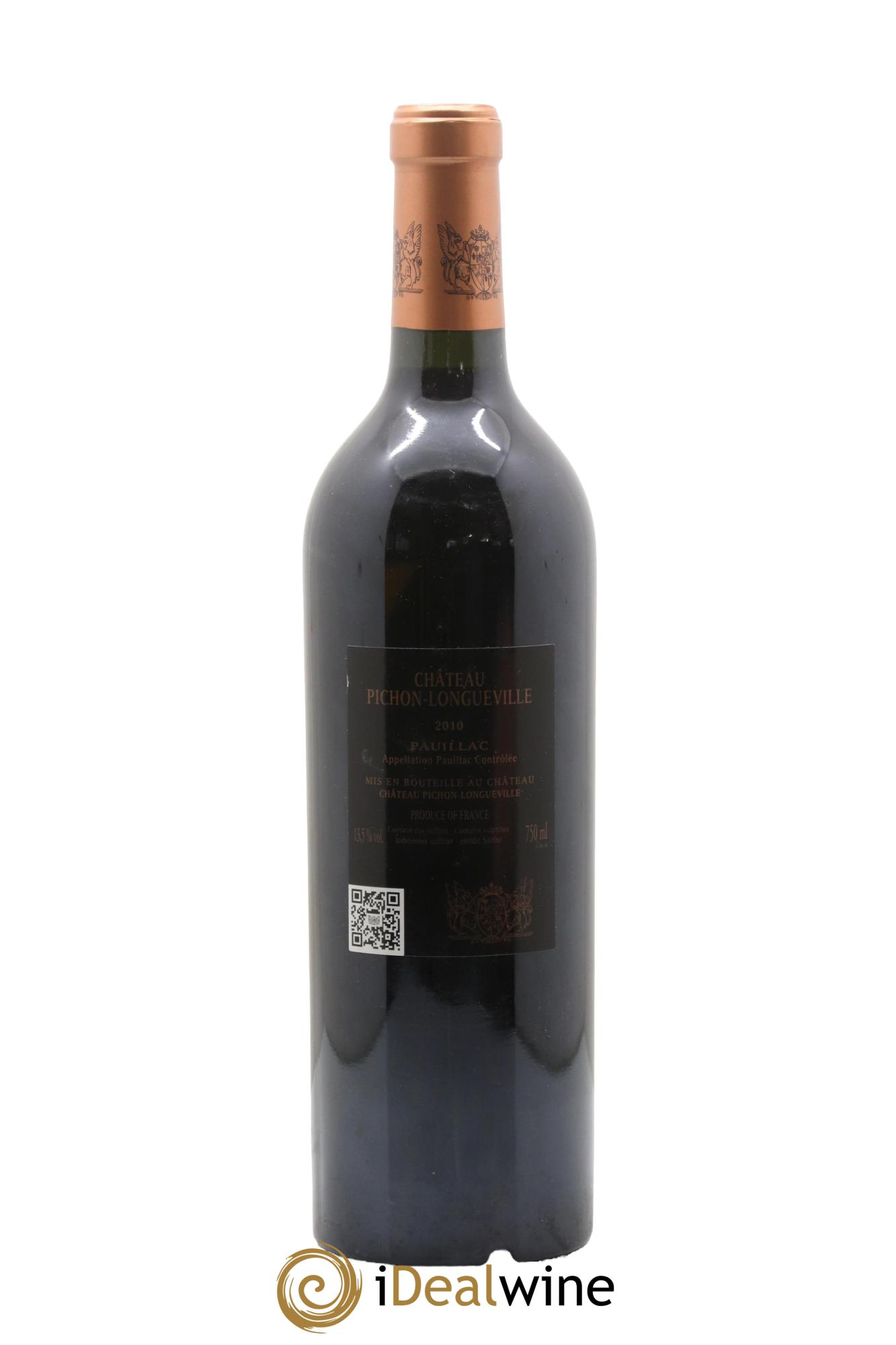 Pichon Longueville Baron 2ème Grand Cru Classé 2010 - Lot de 1 bouteille - 1