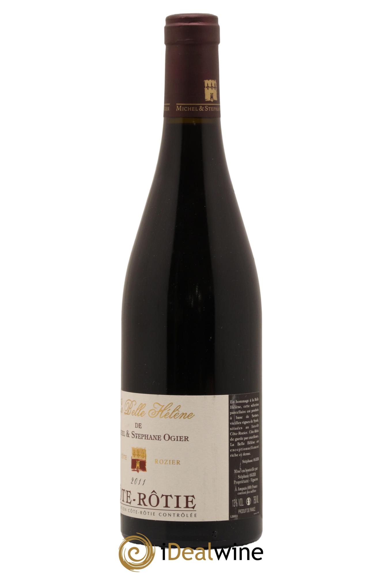 Côte-Rôtie La Belle Hélène Stéphane Ogier 2011 - Posten von 1 Flasche - 1