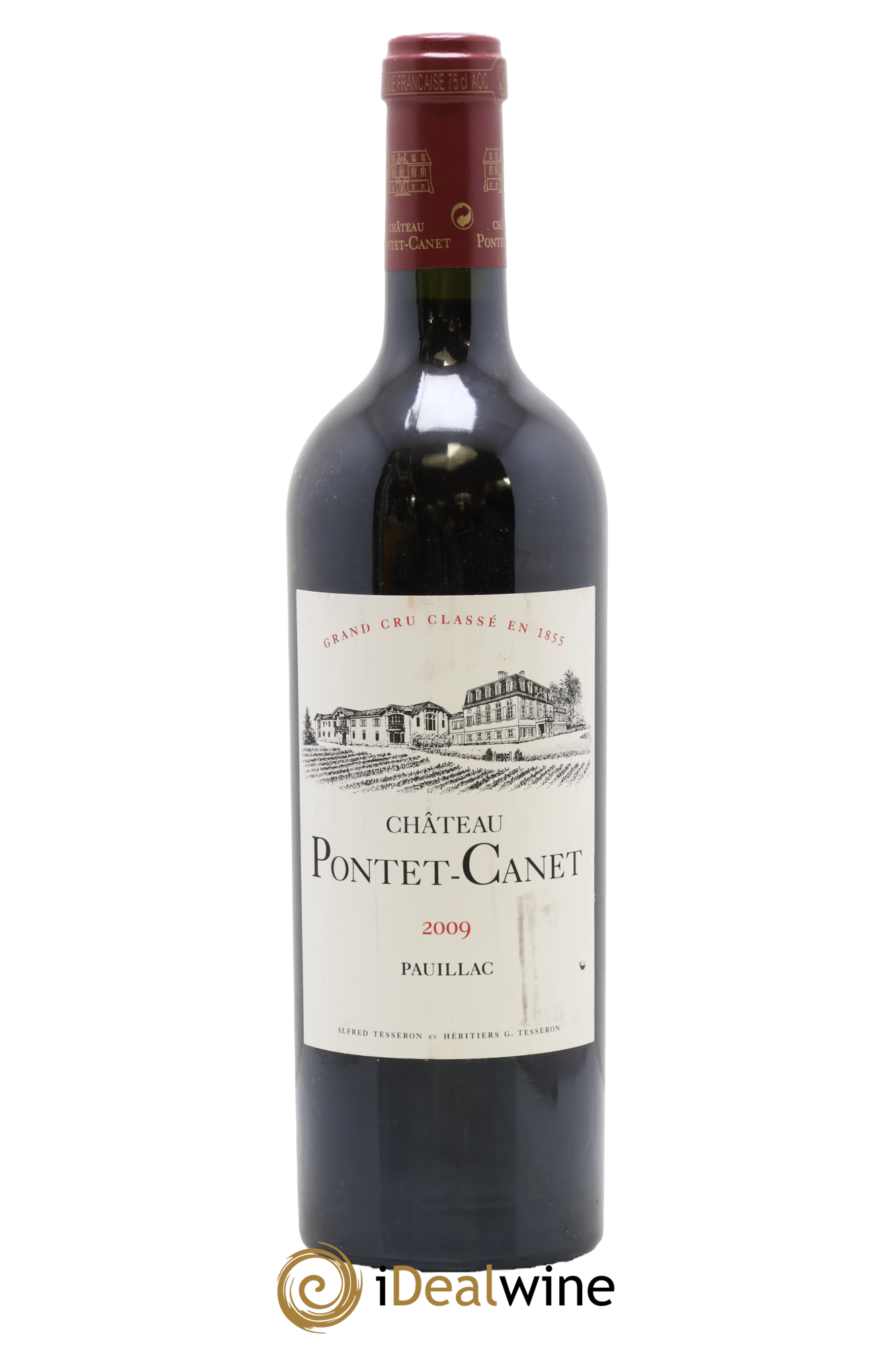 Château Pontet Canet 5ème Grand Cru Classé 2009 - Lote de 1 botella - 0