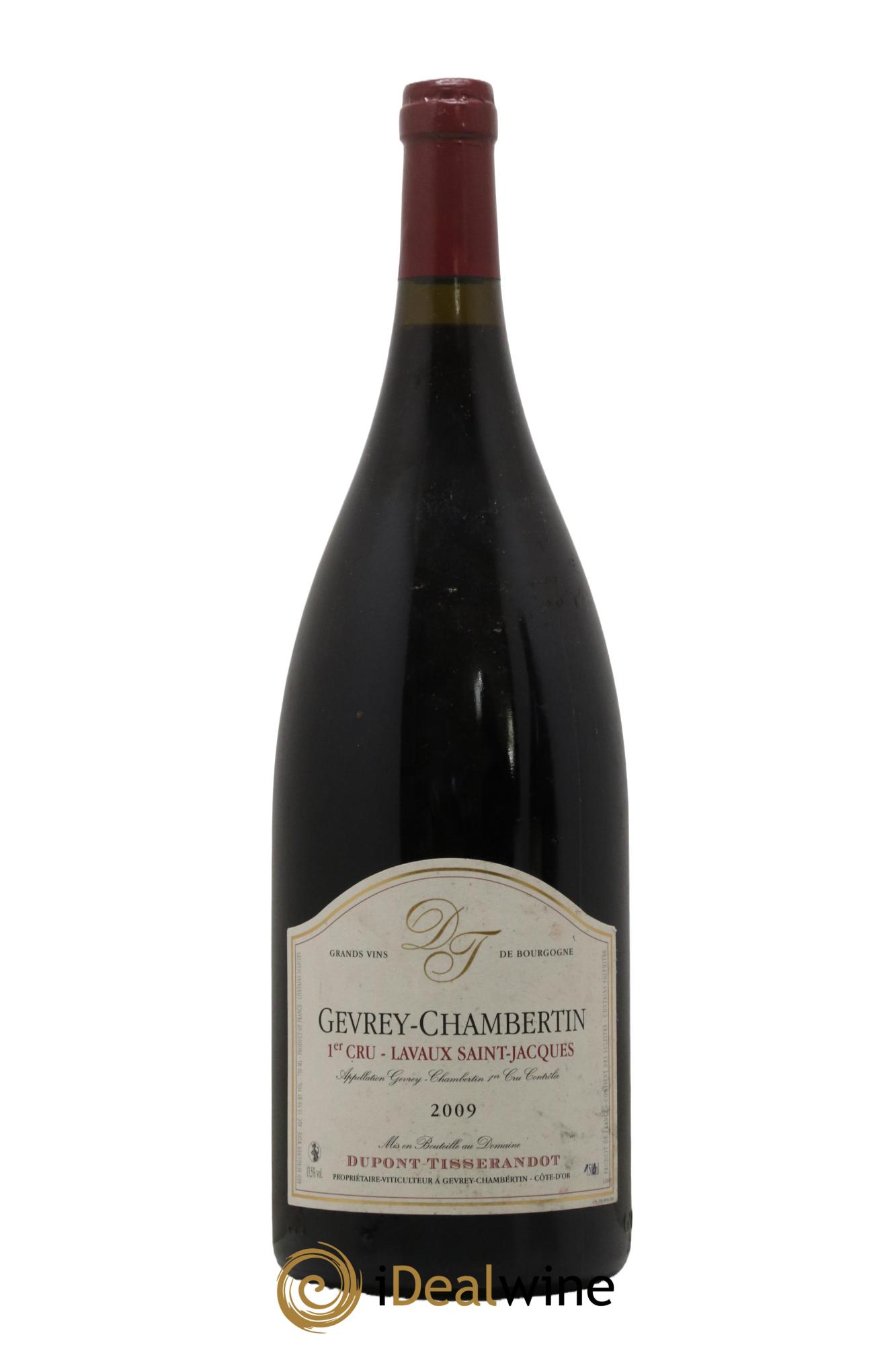 Gevrey-Chambertin 1er Cru Lavaux Saint-Jacques Dupont-Tisserandot (Domaine) 2009 - Lot de 1 magnum - 0