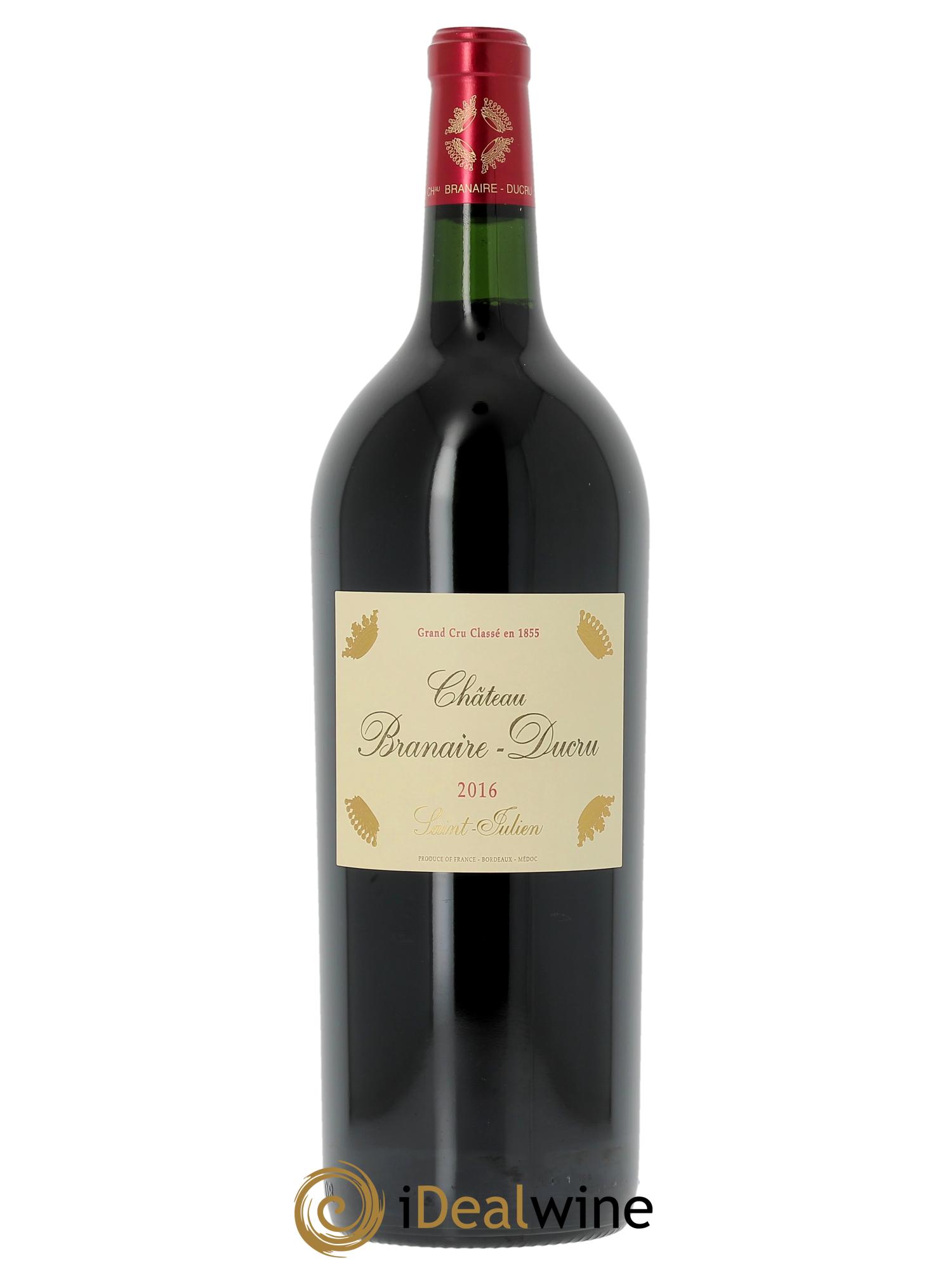 Château Branaire Ducru 4ème Grand Cru Classé 2016 - Posten von 1 Magnum - 1
