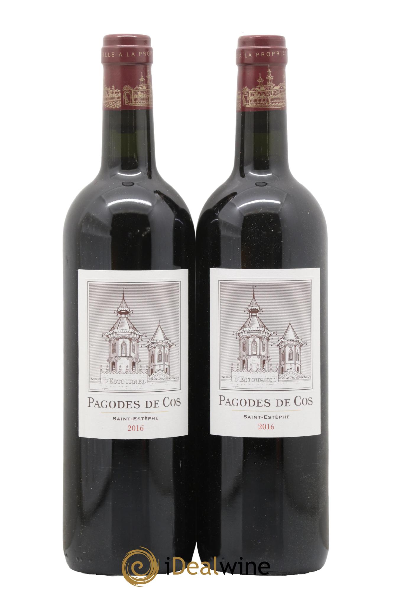 Les Pagodes de Cos Second Vin 2016 - Lot de 2 bouteilles - 0