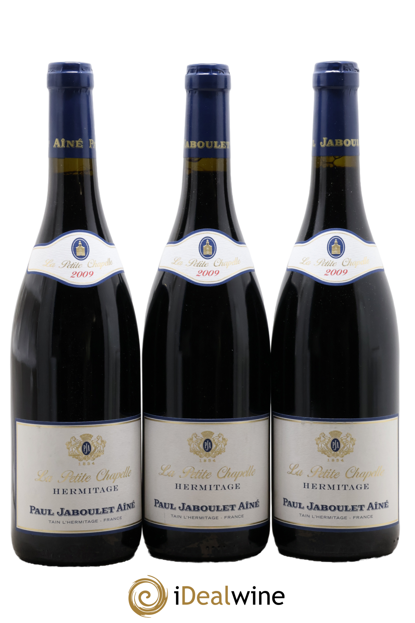 Hermitage La Petite Chapelle Paul Jaboulet Ainé 2009 - Lot de 3 bouteilles - 0