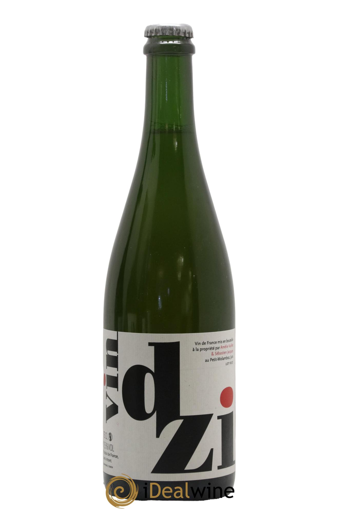 Vin de France DZI Amélie Vuillet et Sébastien Jacques 2021 - Lot de 1 bouteille - 0