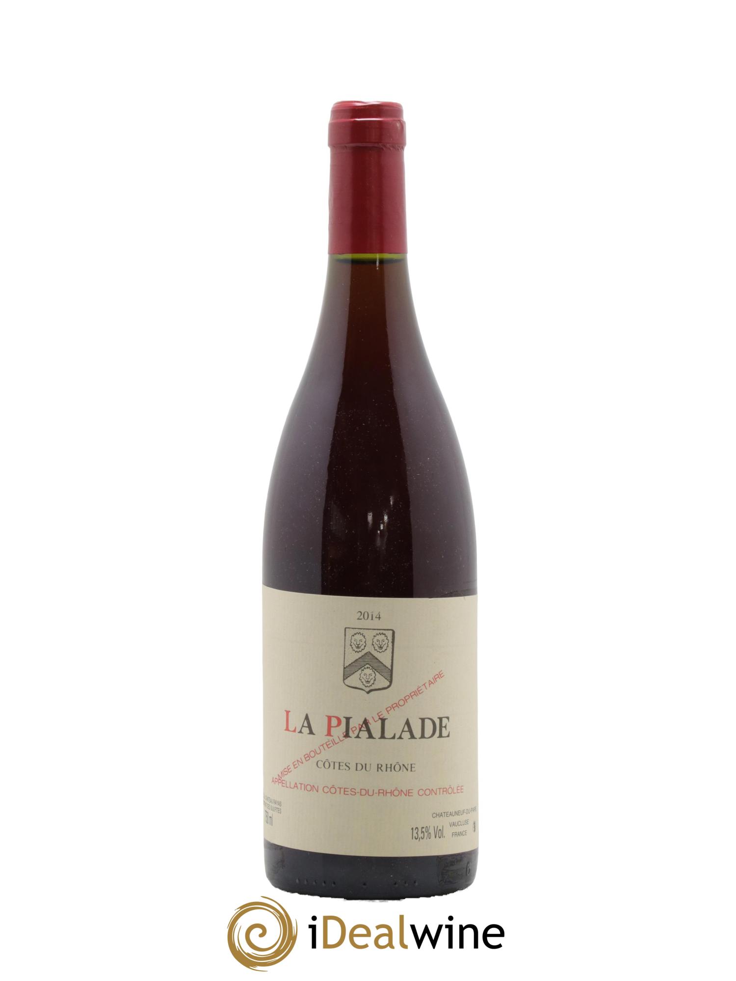 Côtes-du-Rhône La Pialade Emmanuel Reynaud 2014 - Lot de 1 bouteille - 0