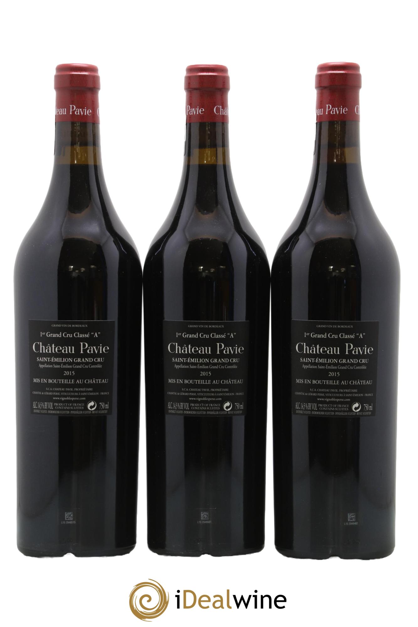 Château Pavie 1er Grand Cru Classé A 2015 - Lot de 6 bouteilles - 4