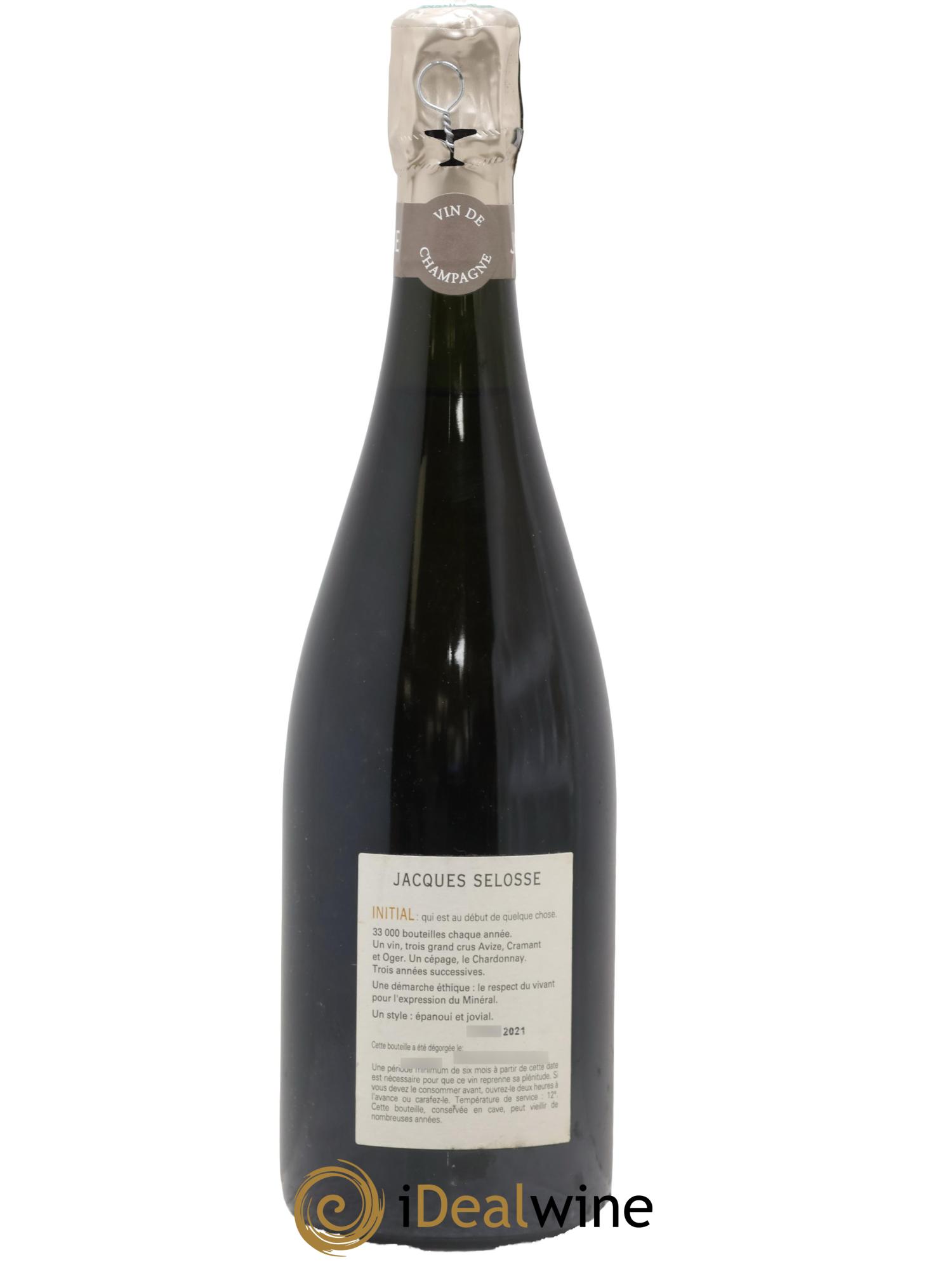 Initial Brut Jacques Selosse - Lot of 1 bottle - 1