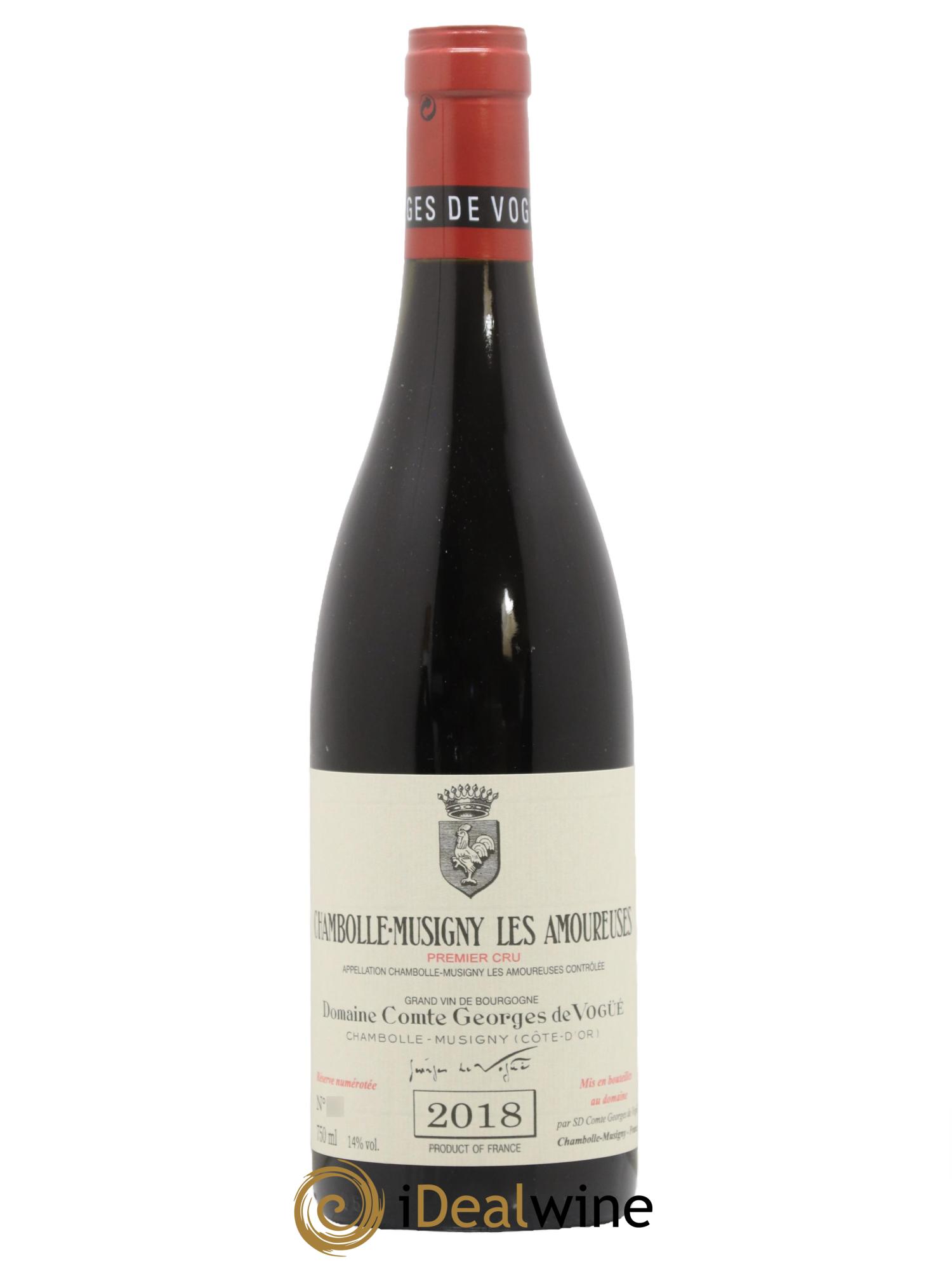 Chambolle-Musigny 1er Cru Les Amoureuses Comte Georges de Vogüé 2018 - Lot de 1 bouteille - 0