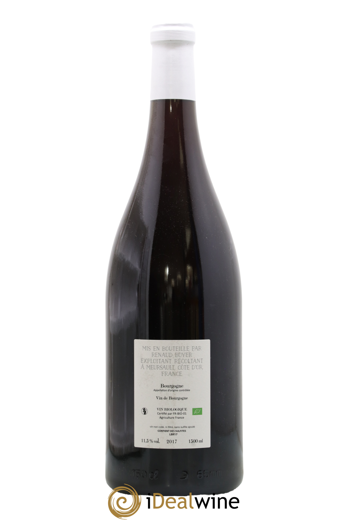 Bourgogne Les Riaux Renaud Boyer 2017 - Lot de 1 magnum - 1