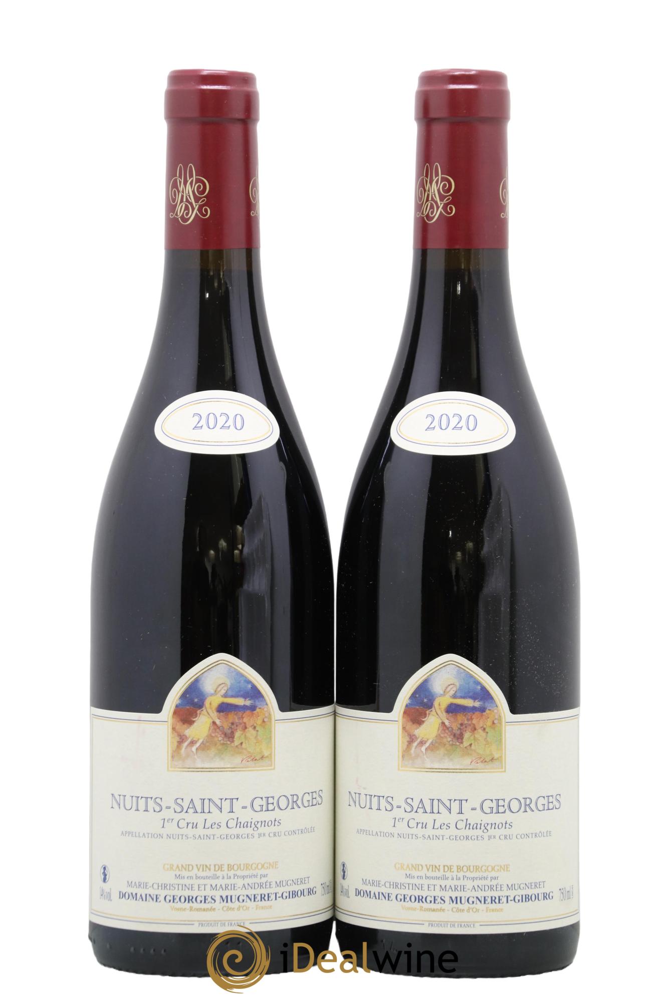 Nuits-Saint-Georges 1er Cru Les Chaignots Mugneret-Gibourg (Domaine) 2020 - Posten von 2 Flaschen - 0