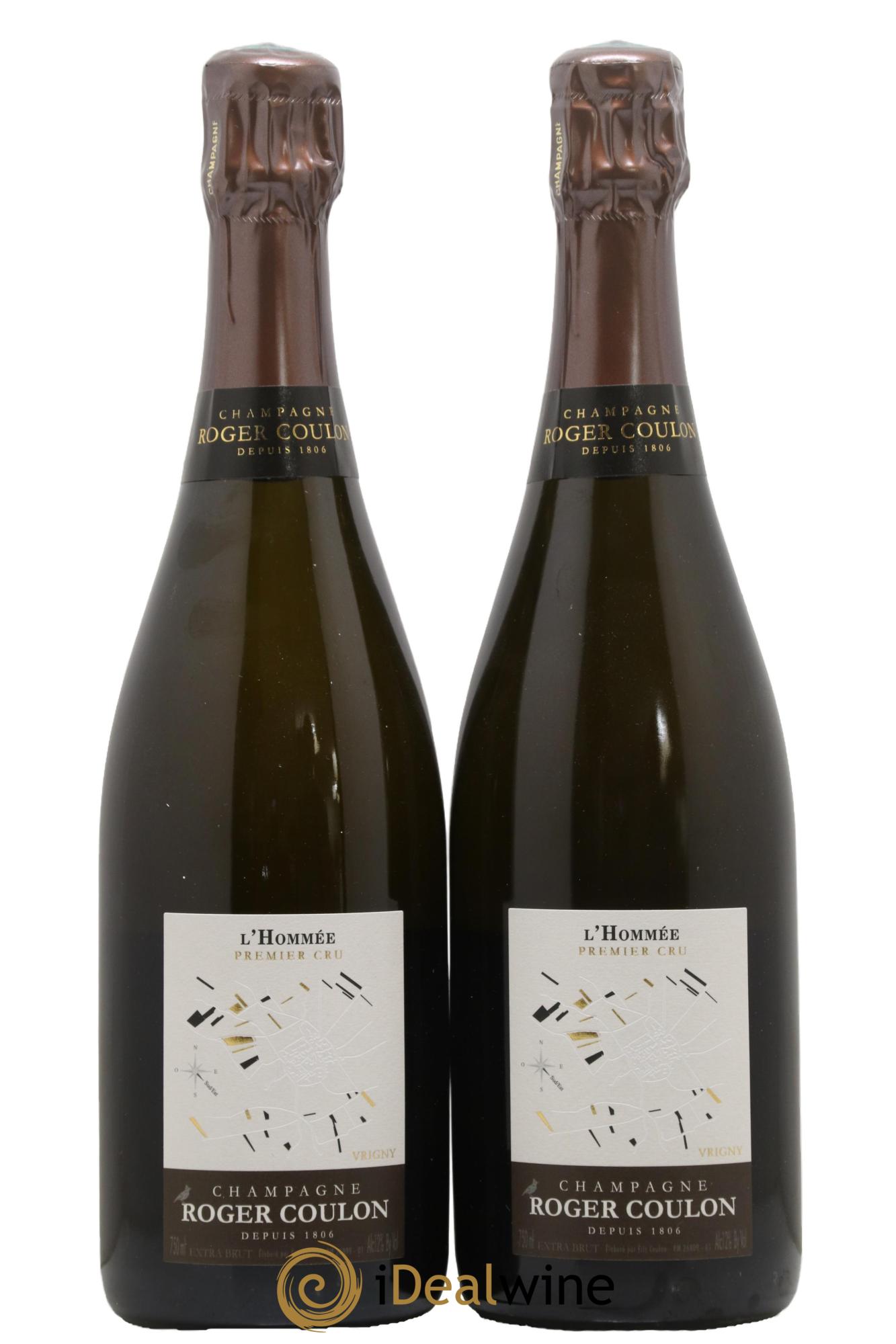 L'Hommée 1er Cru Extra-Brut Roger Coulon - Lot de 2 bouteilles - 0