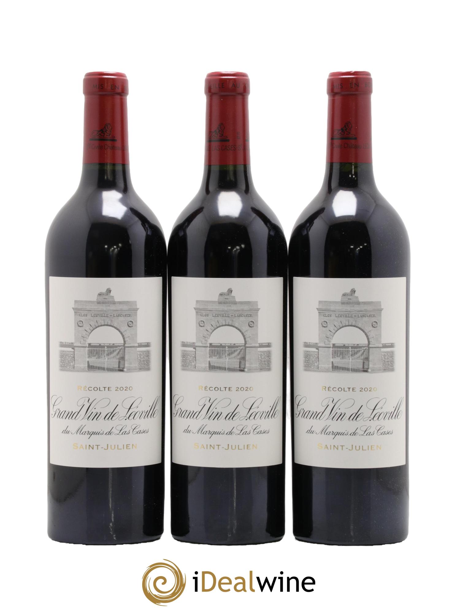 Château Léoville Las Cases 2ème Grand Cru Classé  2020 - Lot of 6 bottles - 3