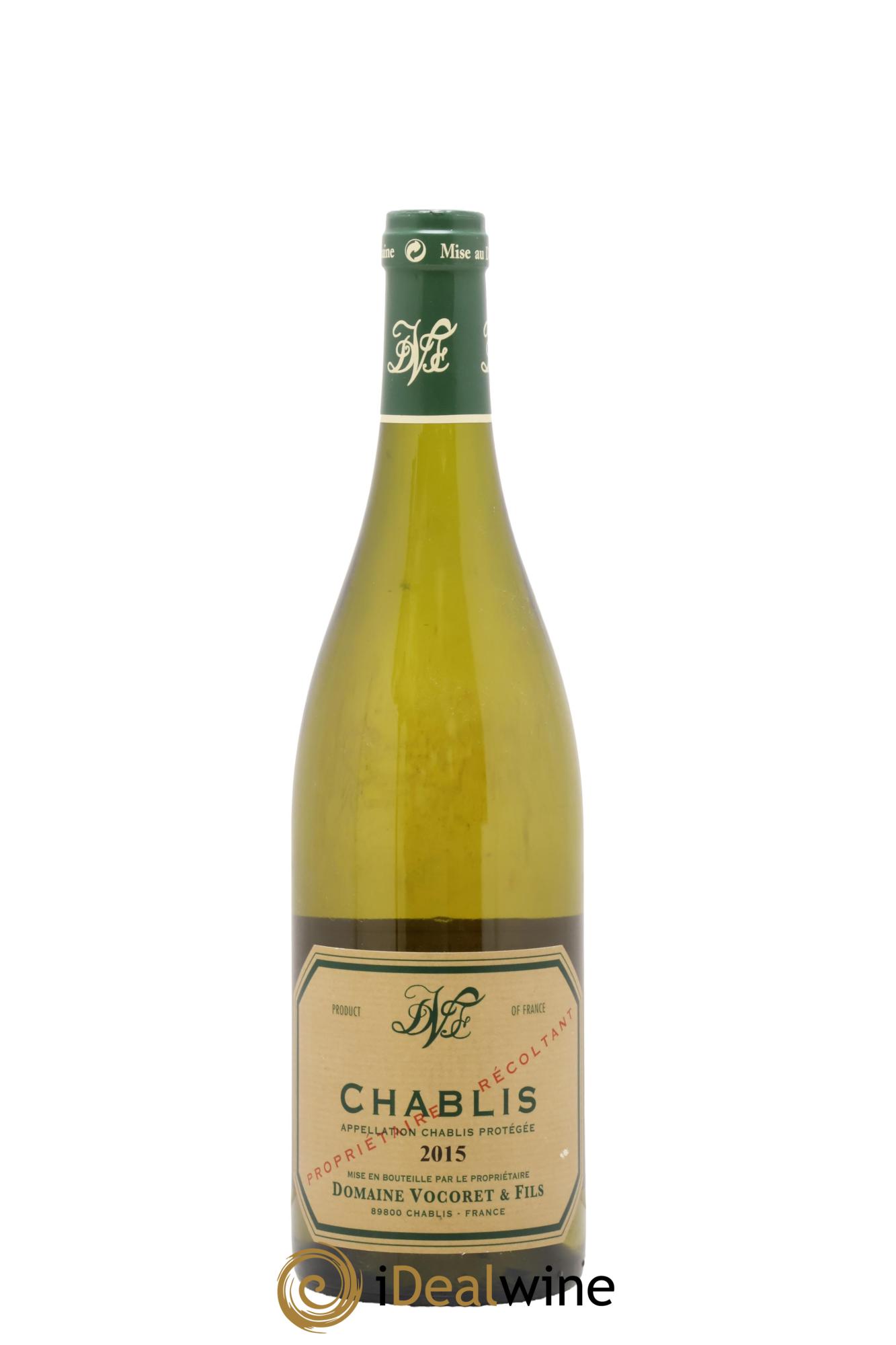 Chablis Domaine Vocoret & Fils 2015 - Lotto di 1 bottiglia - 0